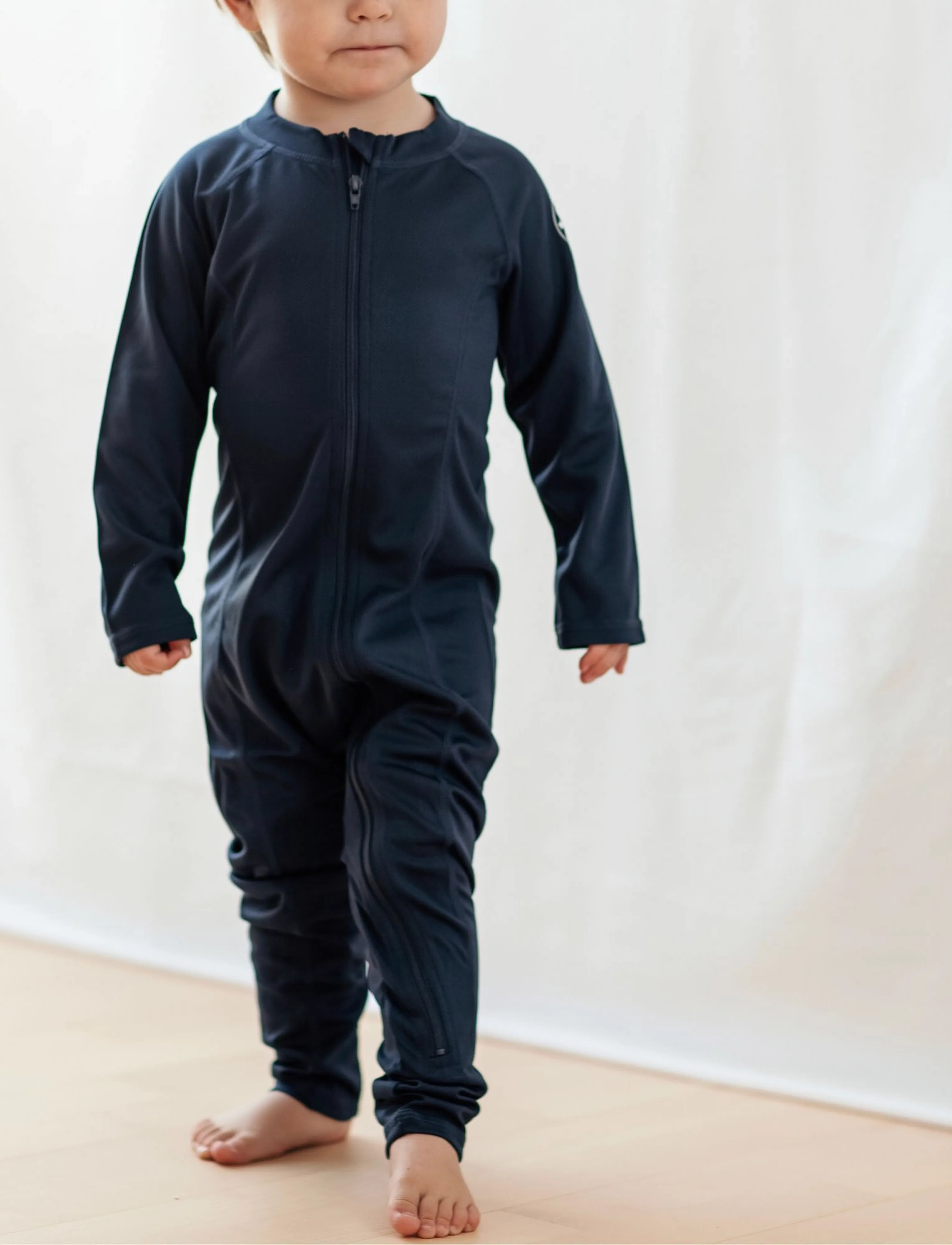 Geggamoja Uv Baby Suit, 86-92, Navy, Uv-Tøj > Uv-Dragter, Børn