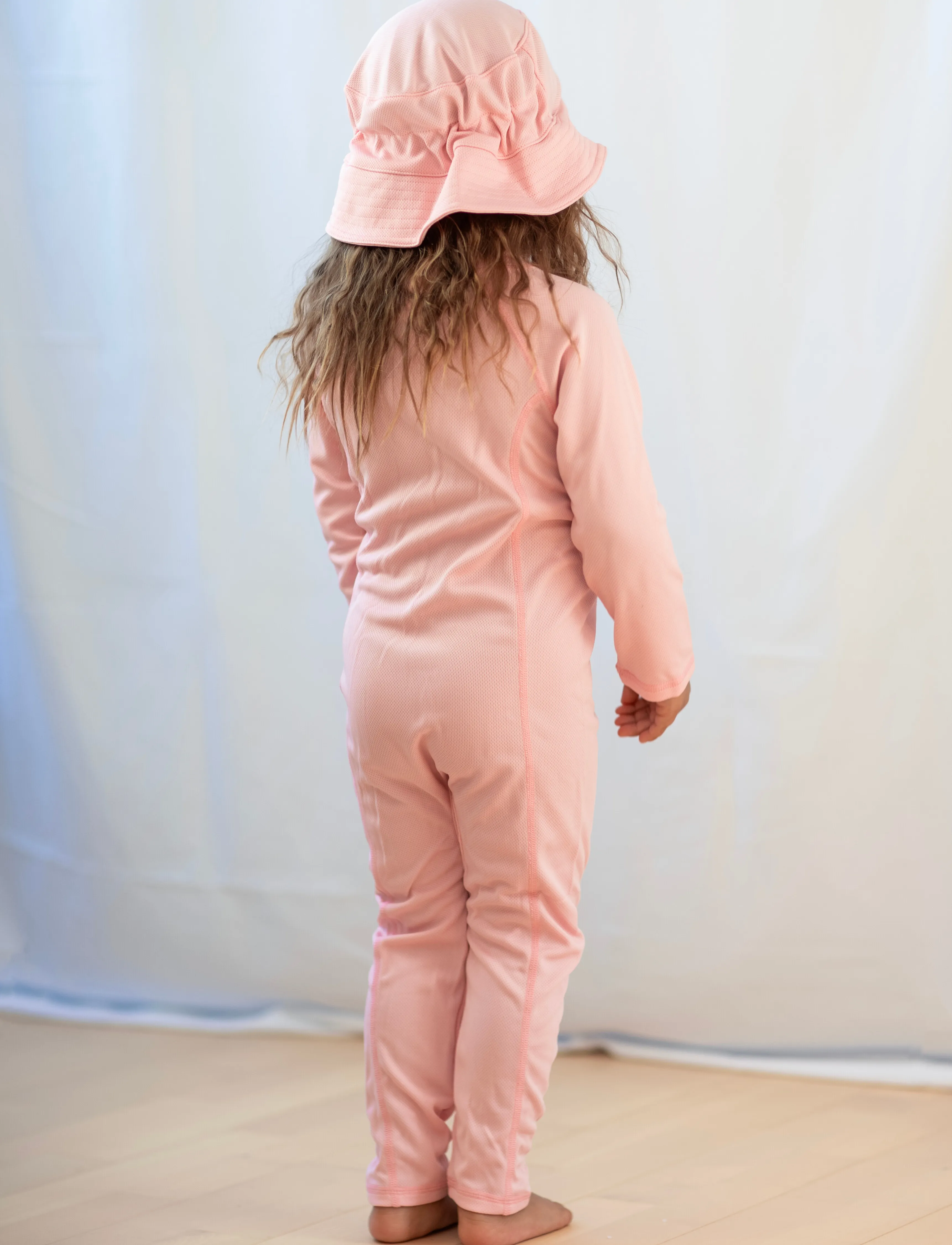 Geggamoja - UV Baby suit  - uv-tøj - pink - 3