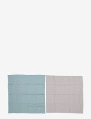 Geggamoja - 2-pack Muslin blankets - laveste priser - dark mint/grey - 2