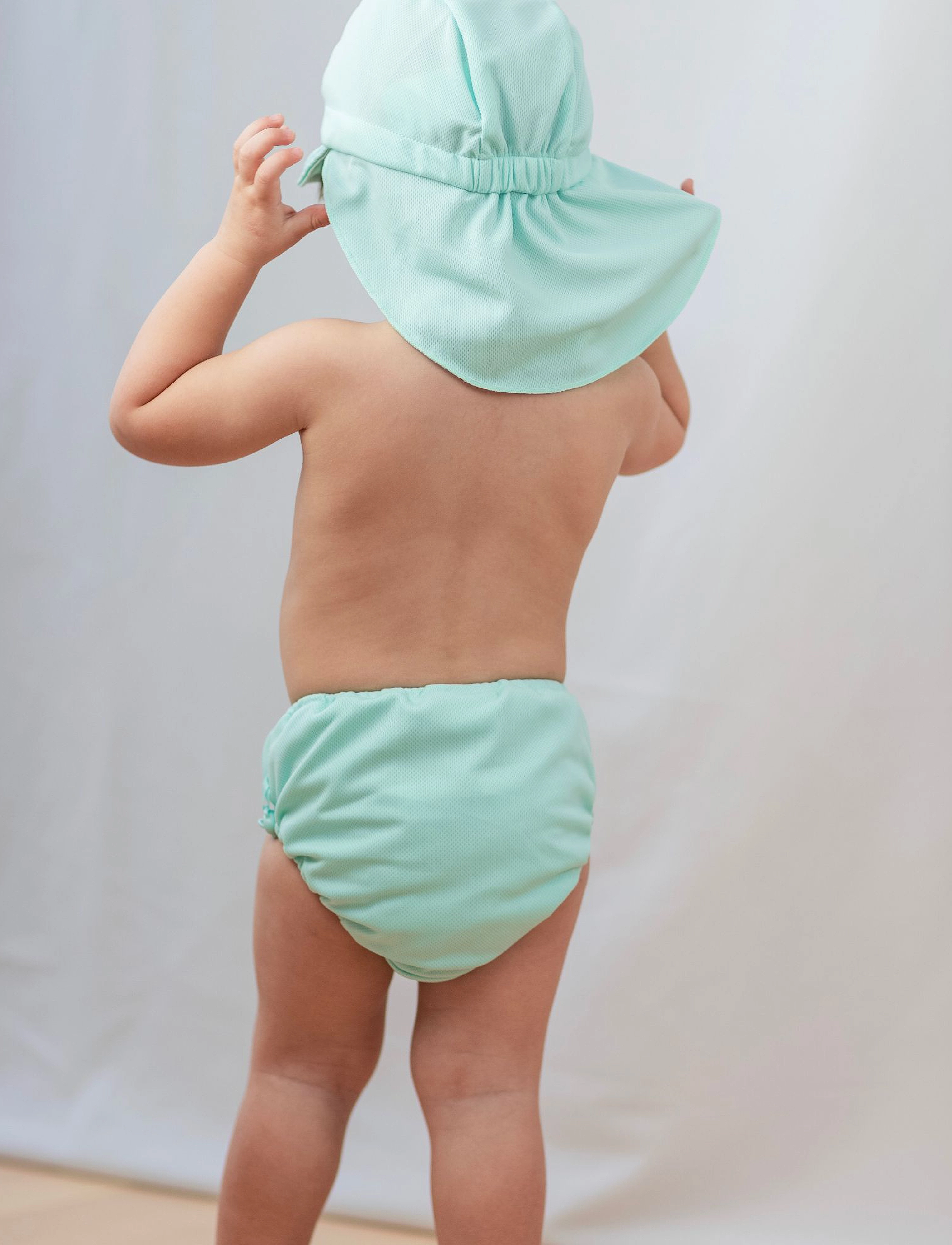 Geggamoja Uv Baby Swim Pant, 74-80, Blue, Badetøj > Bindetrusser, Børn