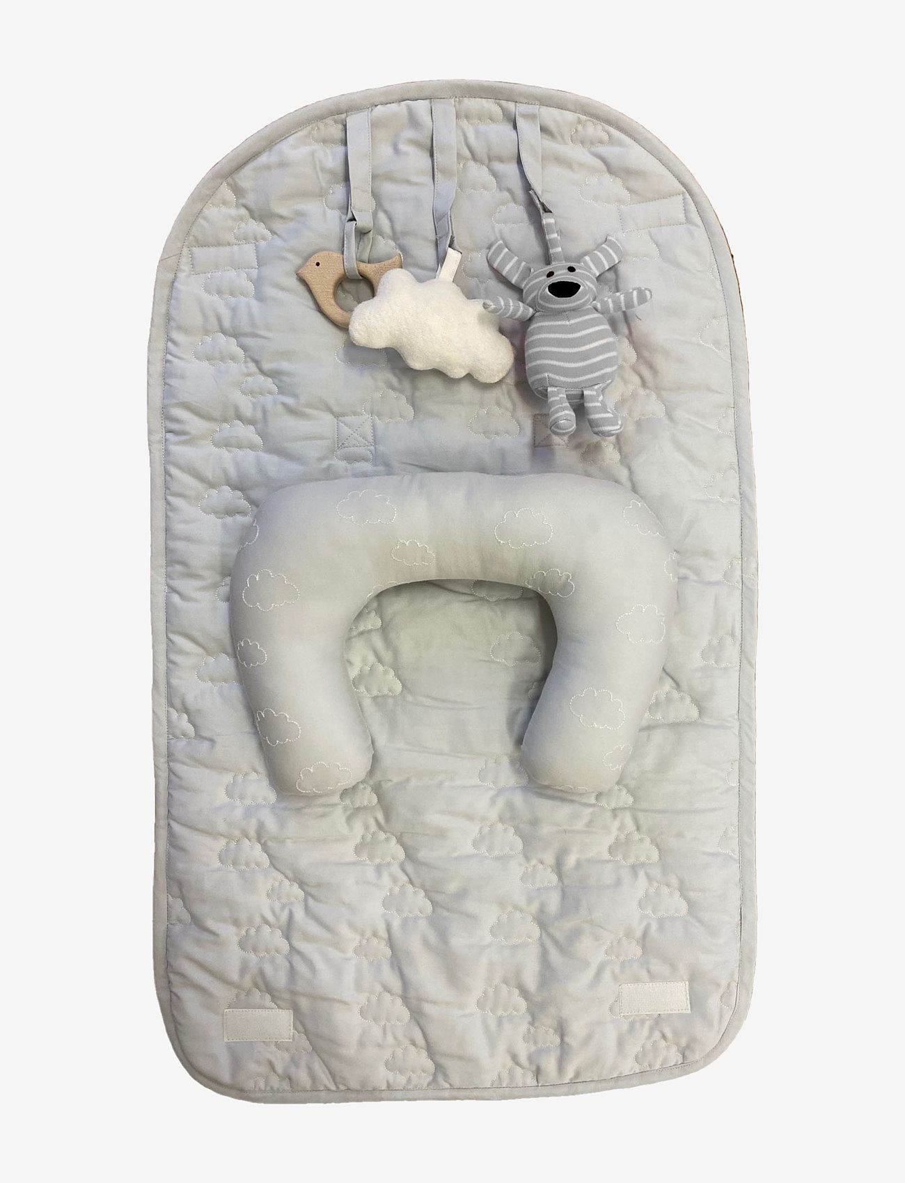 Geggamoja - Activity mat Grey cloud - spielmatten - grey - 0