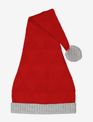 Knitted Christmas hat - RED