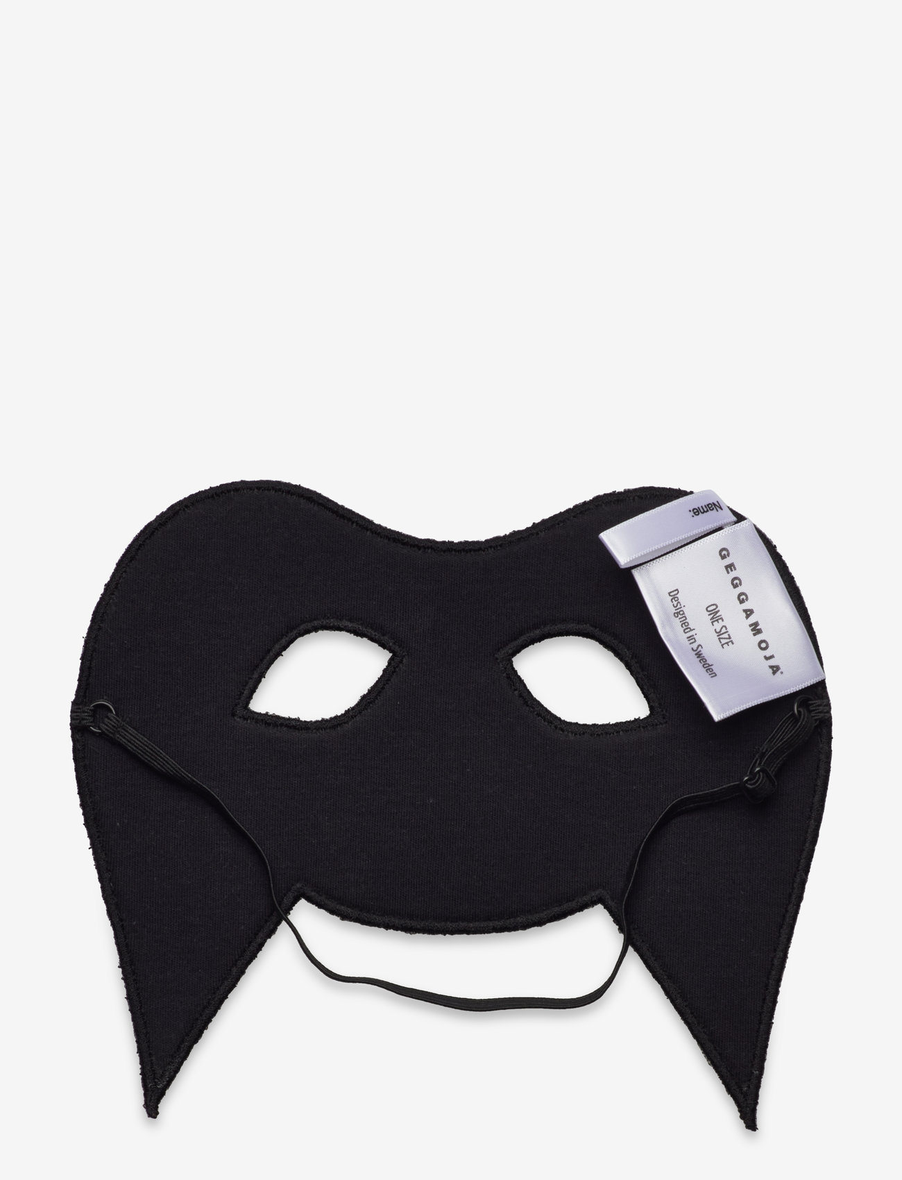 Geggamoja - Mask Black - maskeradtillbehör - black - 1