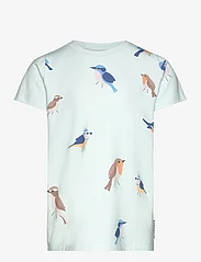 Geggamoja - Bamboo T-shirt - short-sleeved t-shirts - green birds - 0