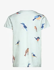 Geggamoja - Bamboo T-shirt - short-sleeved t-shirts - green birds - 1