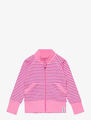 Geggamoja - Zip Sweater - medvilniniai megztiniai ir džemperiai su gobtuvu - pink - 0