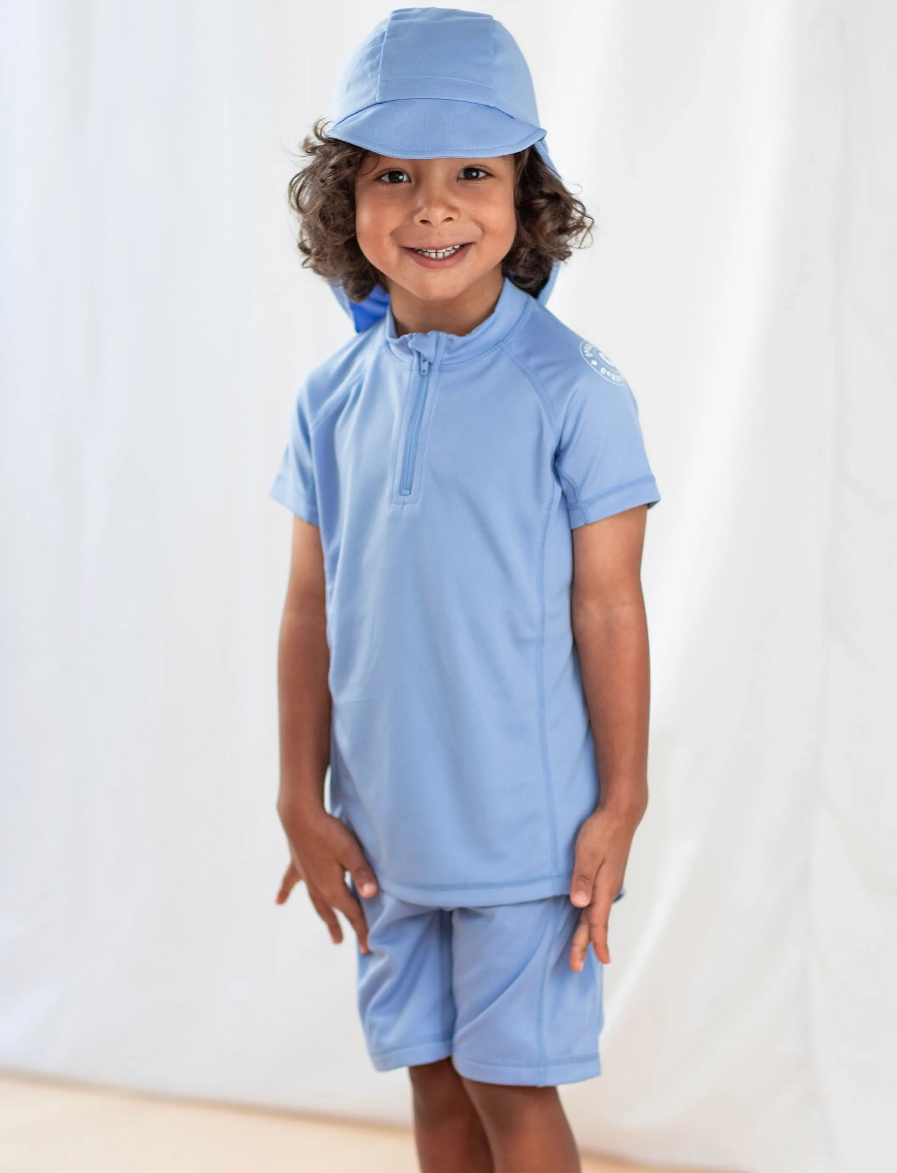 Geggamoja Uv-Set, 98-104, Uv Clothing, Blau - Suits, Kinder