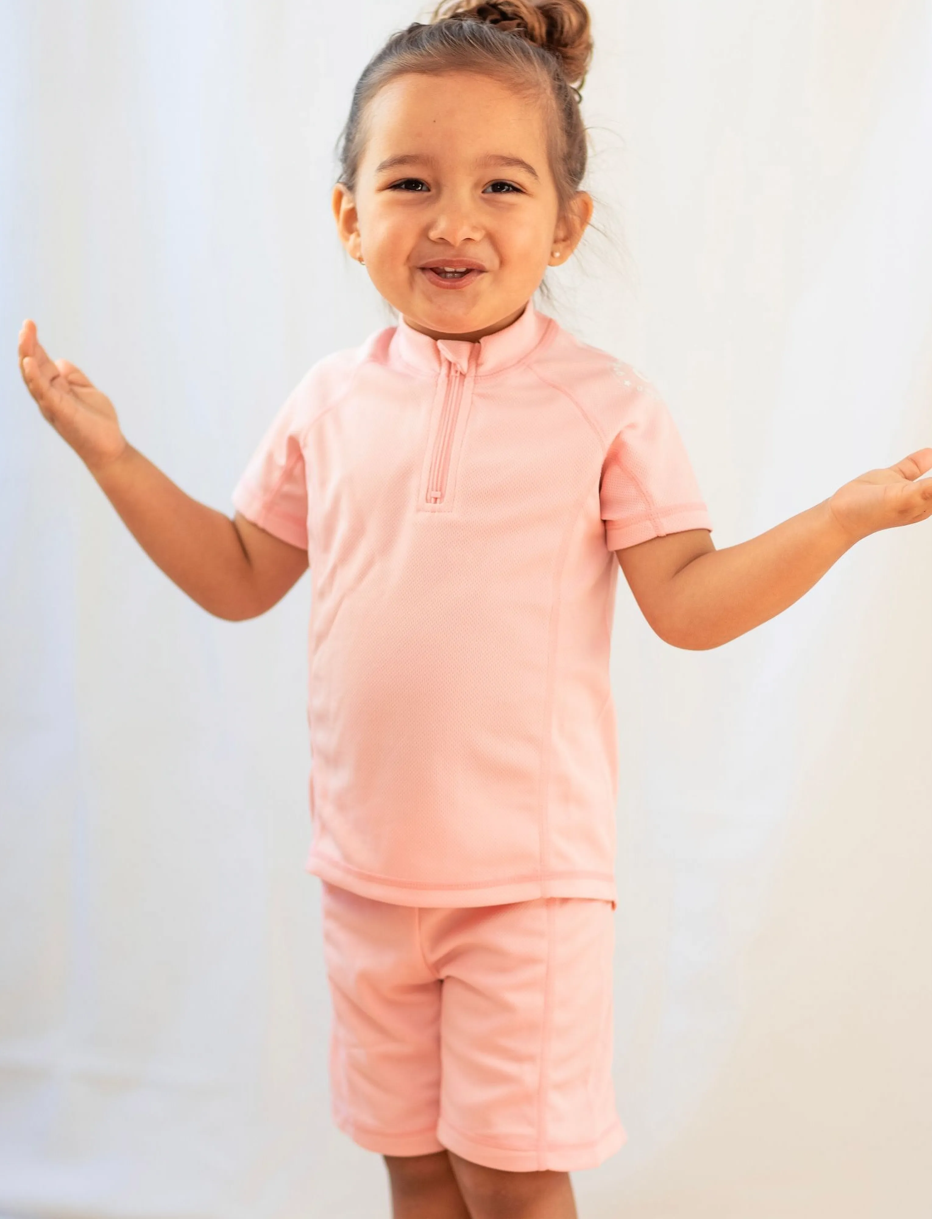 Geggamoja Uv-Set, 110-116, Uv Clothing, Rosa - Suits, Kinder