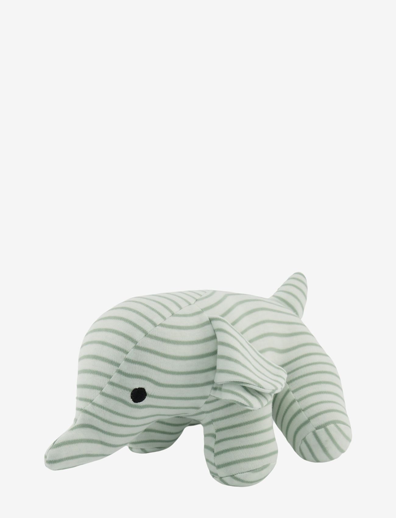Geggamoja - Elephant Soft green - stuffed animals - green - 0