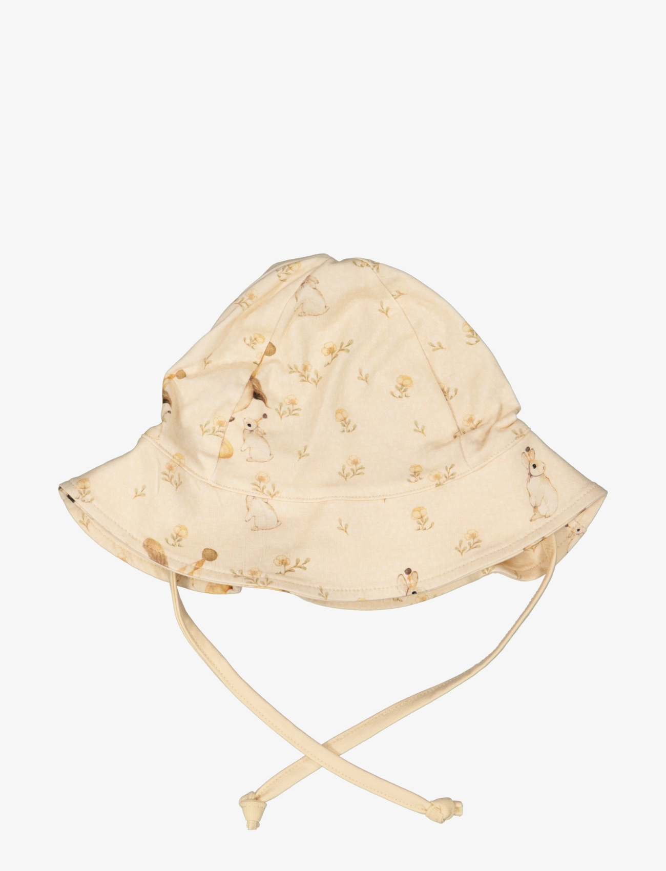 GEGGAMOJA GeggamojaxMrs Mighetto Bamboo Sunny Hat Beige - 40-42 - Kinder