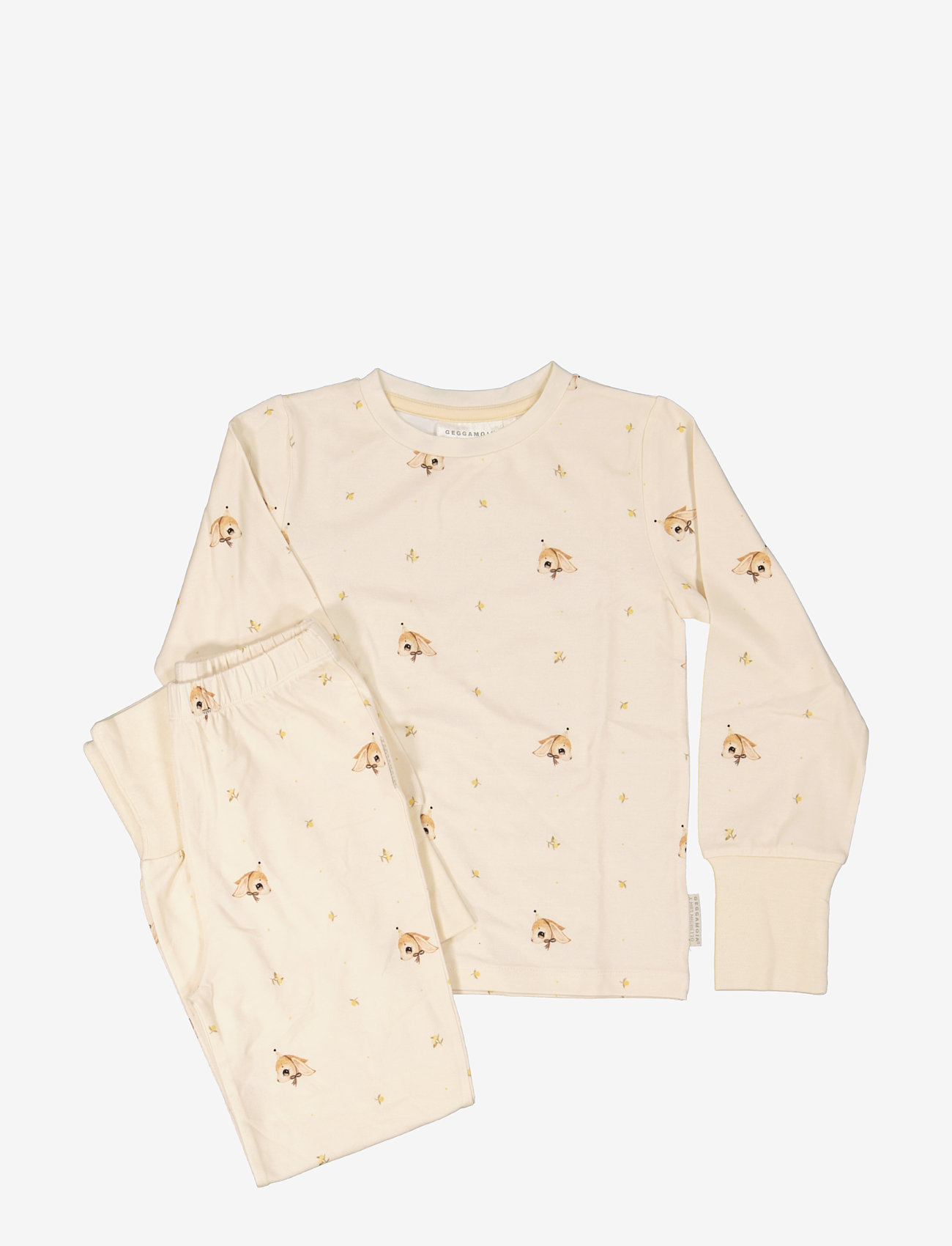 Geggamoja - Geggamoja X Mrs Mighetto Bamboo 2 Pcs Pyjamas - beige - 2