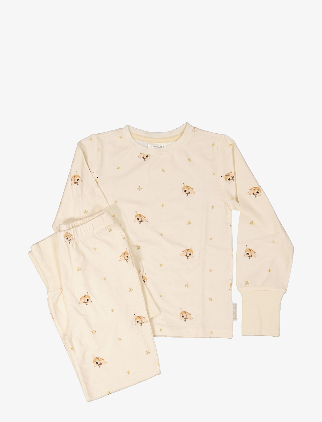 Geggamoja - Geggamoja X Mrs Mighetto Bamboo 2 Pcs Pyjamas - beige - 2