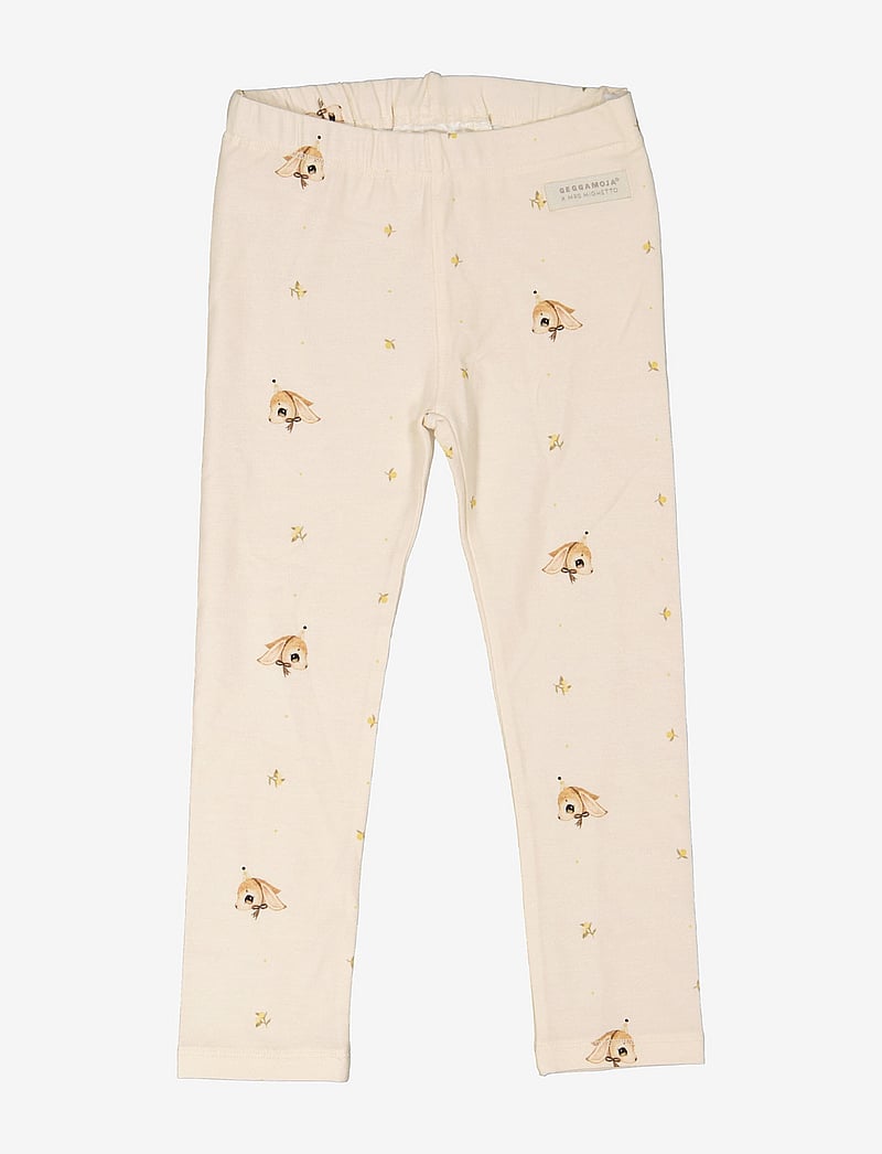 Geggamoja - Geggamoja X Mrs Mighetto Bamboo Leggings - leggings - beige - 0