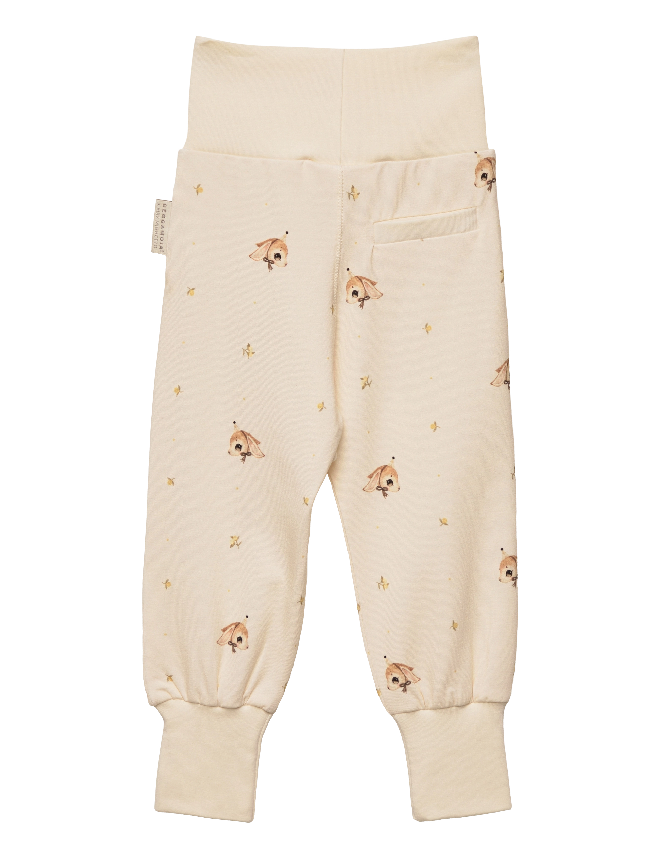 Geggamoja - Geggamoja X Mrs Mighetto Bamboo Pants - beige - 2