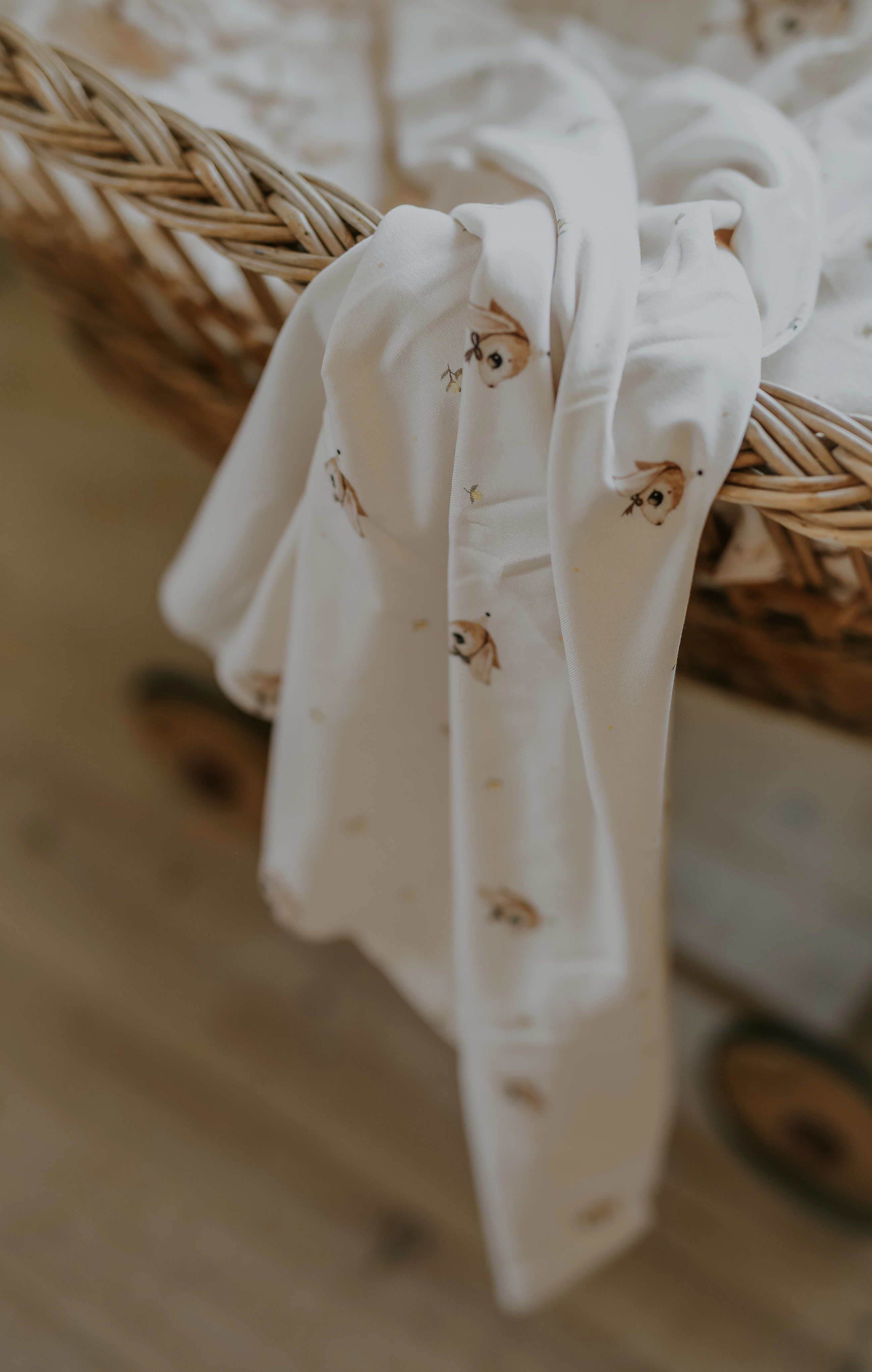 Geggamoja - Geggamoja X Mrs Mighetto Bamboo Baby Blanket - beige - 2