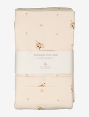 Geggamoja - Bamboo bedding crib Stella pouder - sängkläder - beige - 1