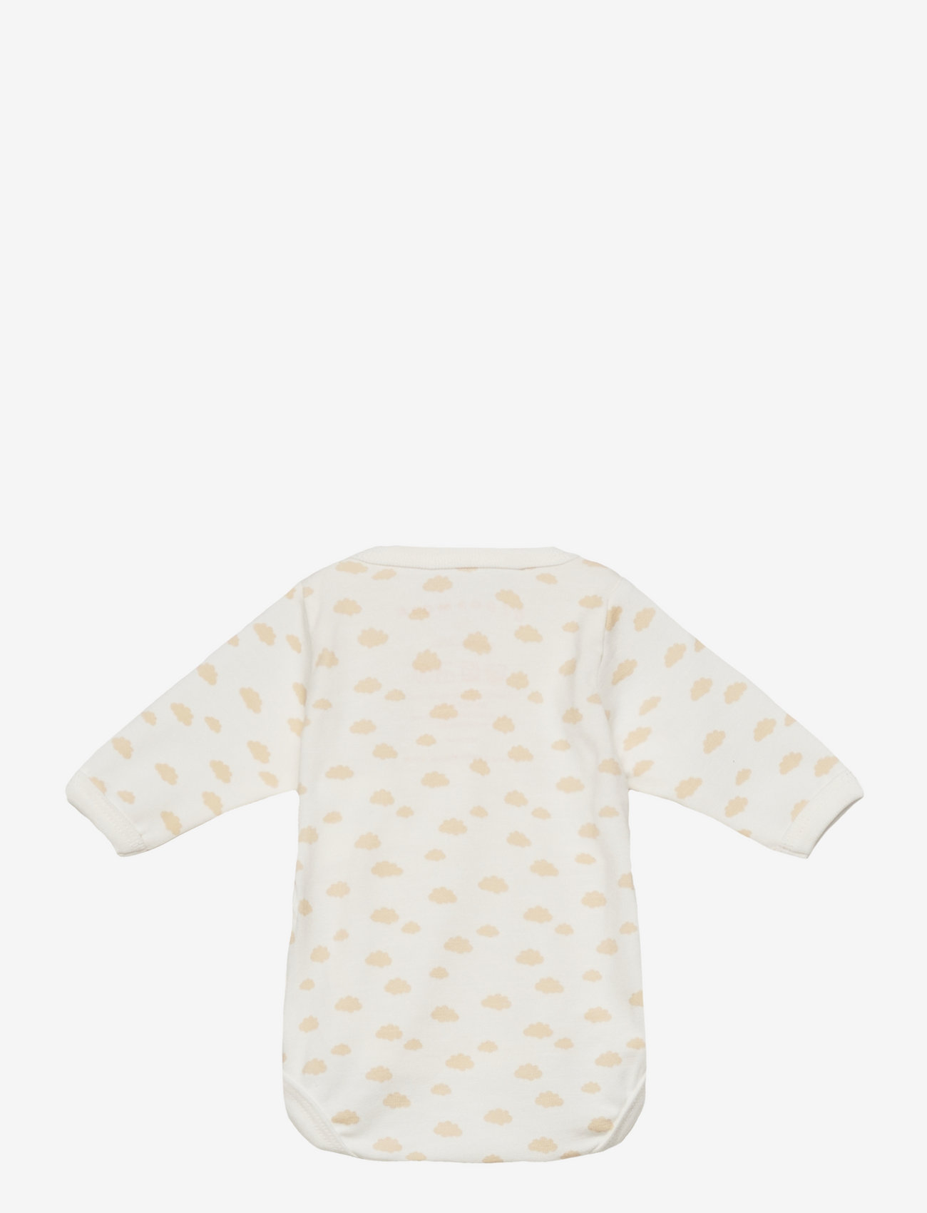 Geggamoja - Premature bamboo body - omlottbodies - beige - 1