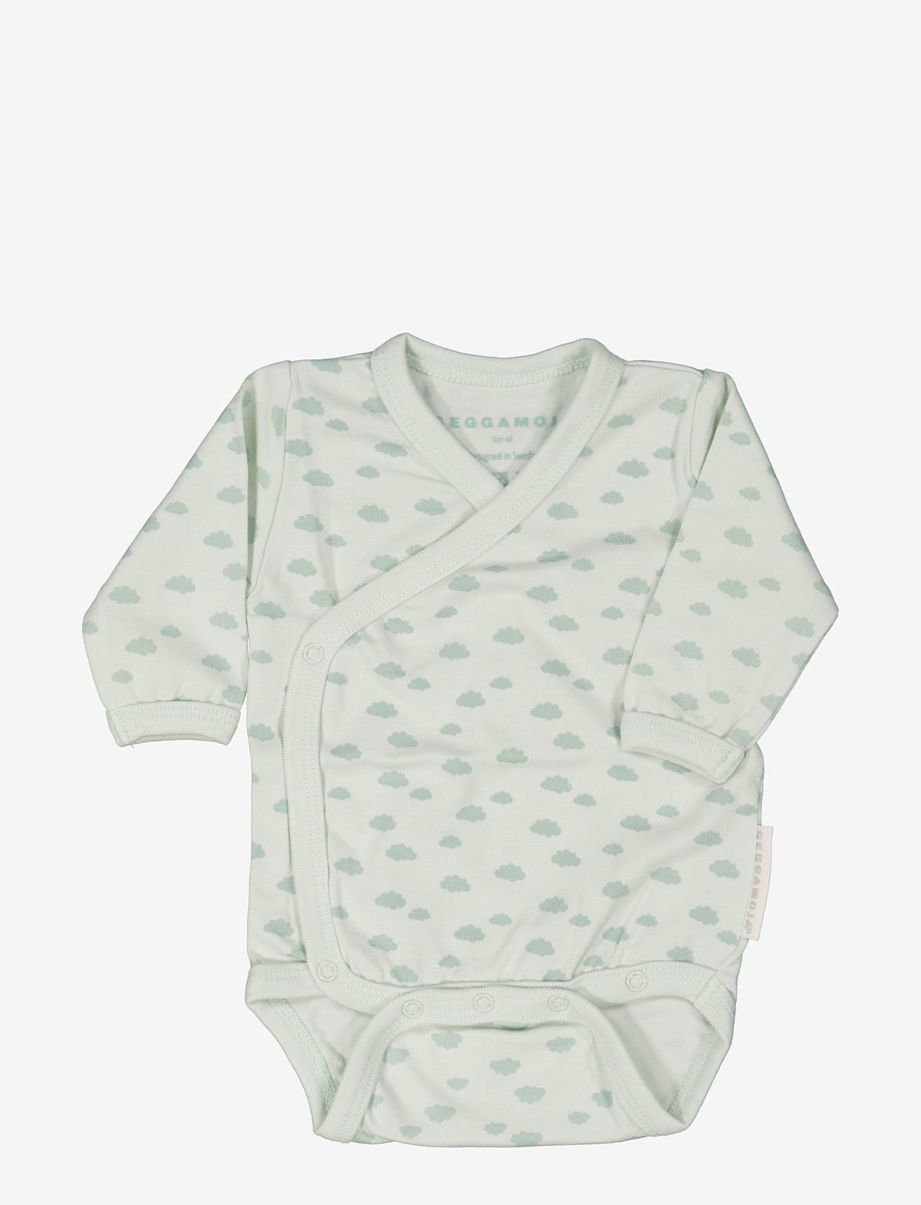 Geggamoja - Premature bamboo body - omslagrompers - green - 0