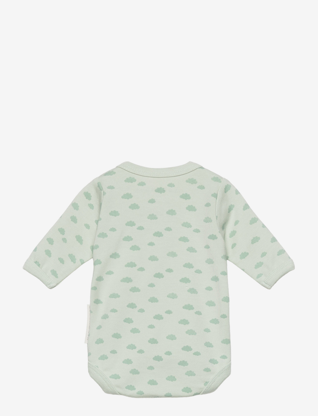 Geggamoja - Premature bamboo body - omslagrompers - green - 1