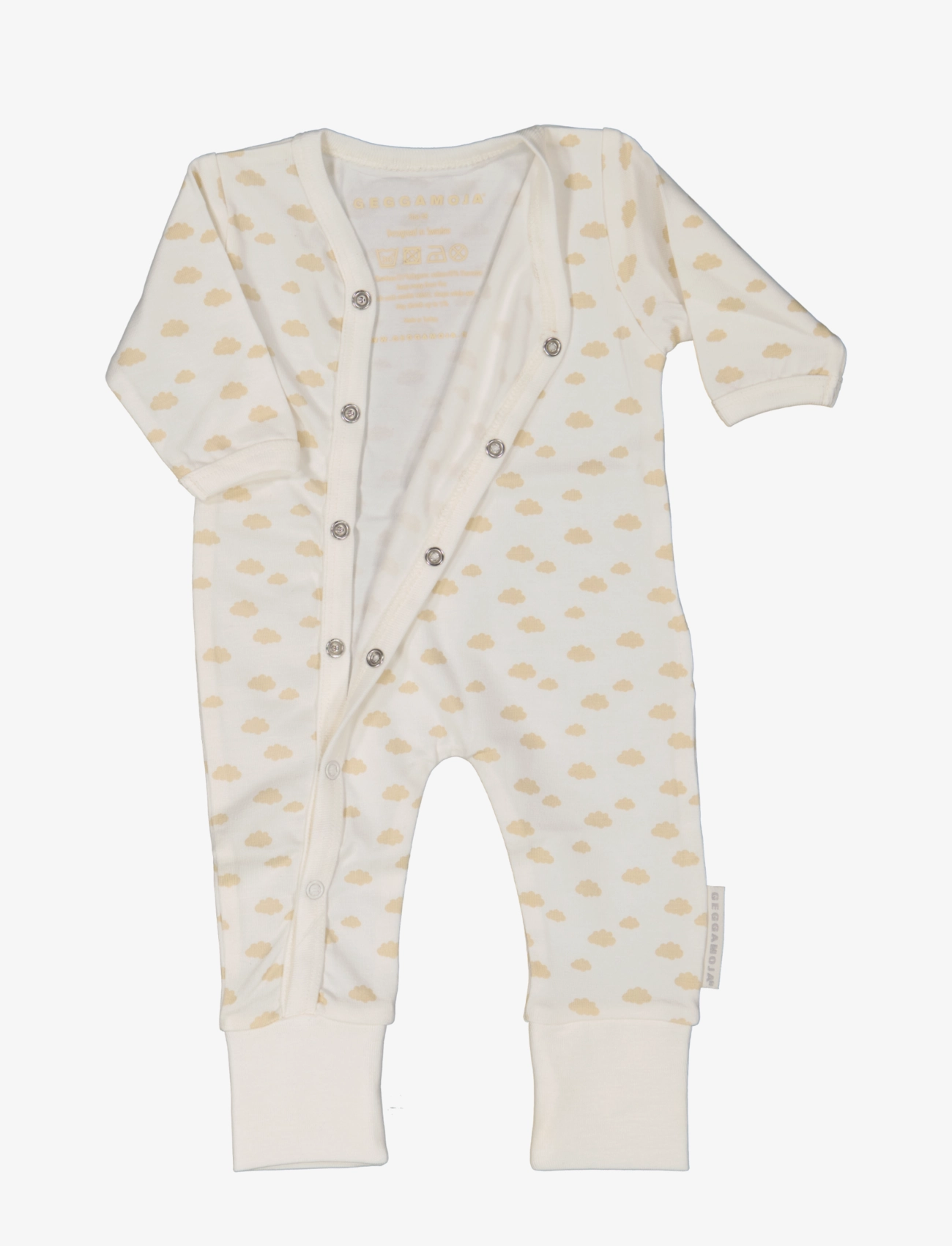 Geggamoja - Premature bamboo suit - langerma - beige - 1