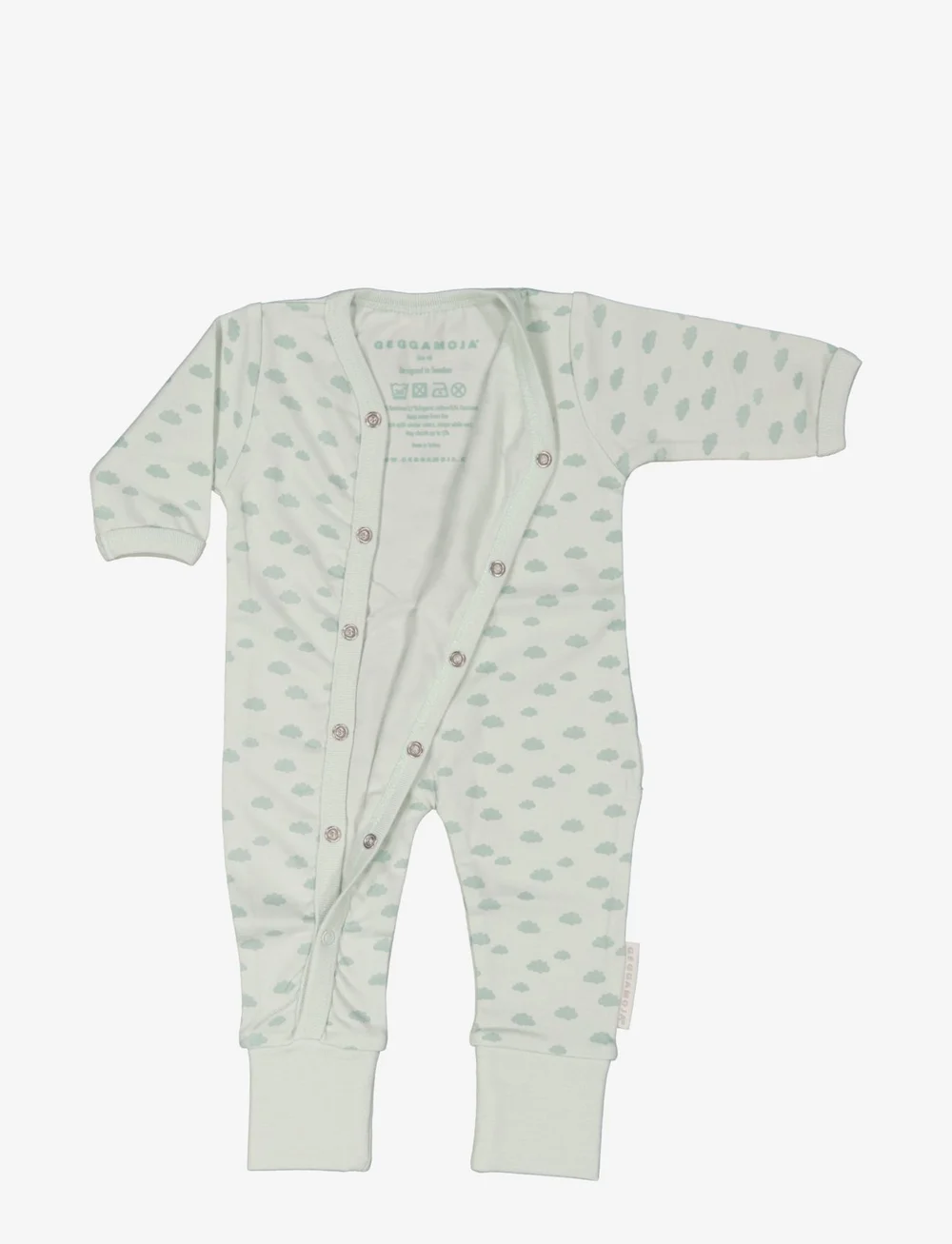 Geggamoja - Premature bamboo suit - langärmelig - green - 1