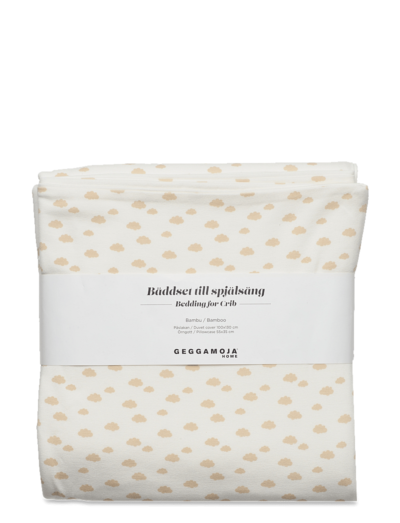 Geggamoja - Bamboo bedding - bettbezüge - beige - 0