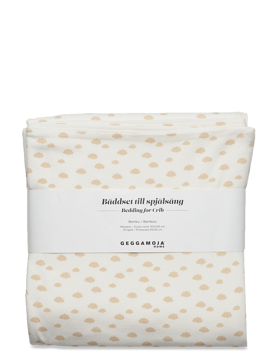 Geggamoja - Bamboo bedding - bettbezüge - beige - 0
