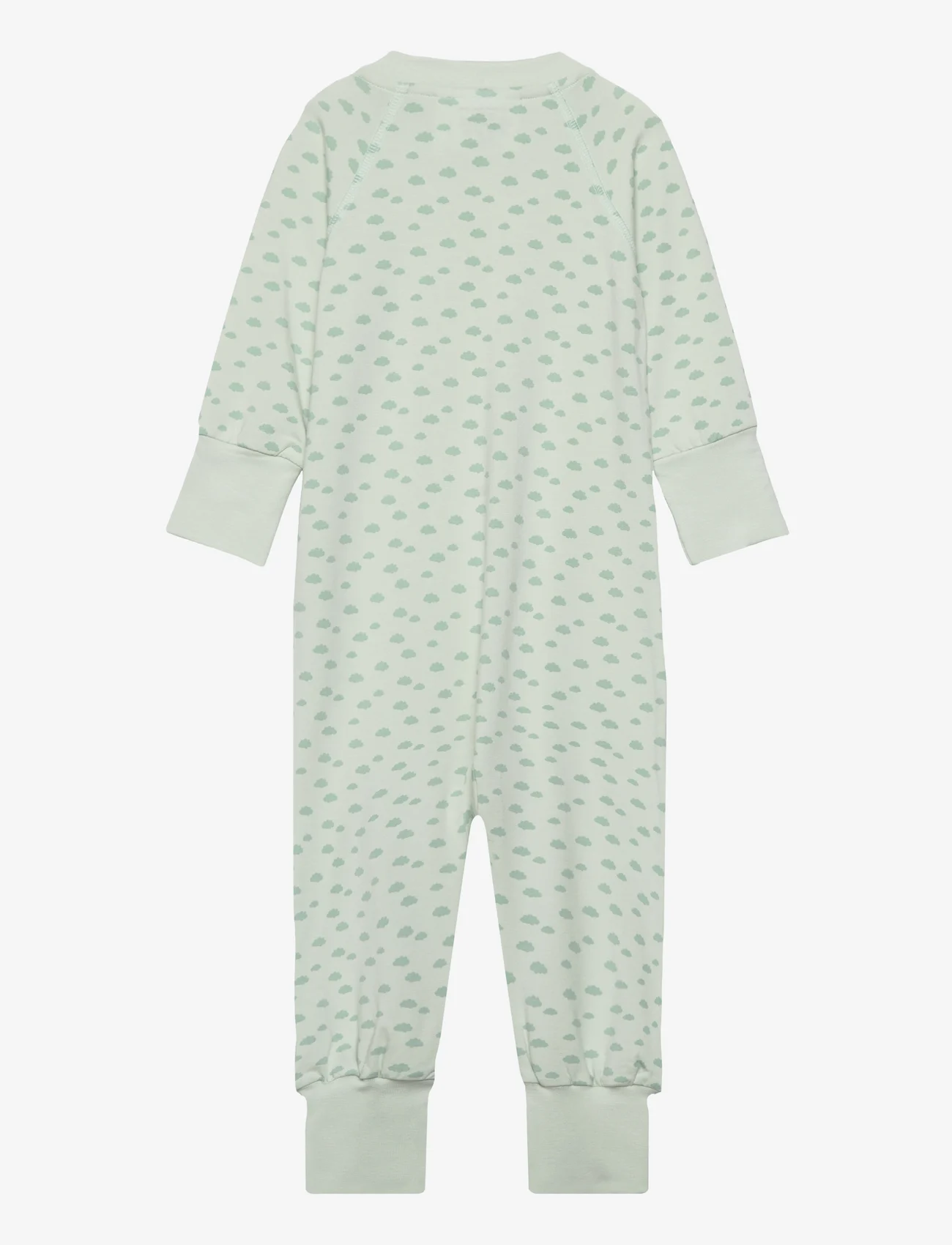 Geggamoja - Bamboo pyjamas - sleeping overalls - green - 1