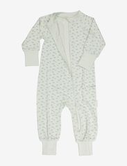 Geggamoja - Bamboo pyjamas - sleeping overalls - green - 2