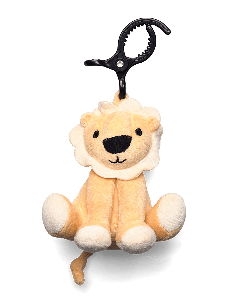 Geggamoja - Stroller Soft Toy - kinderwagen accessoires - yellow lion - 0