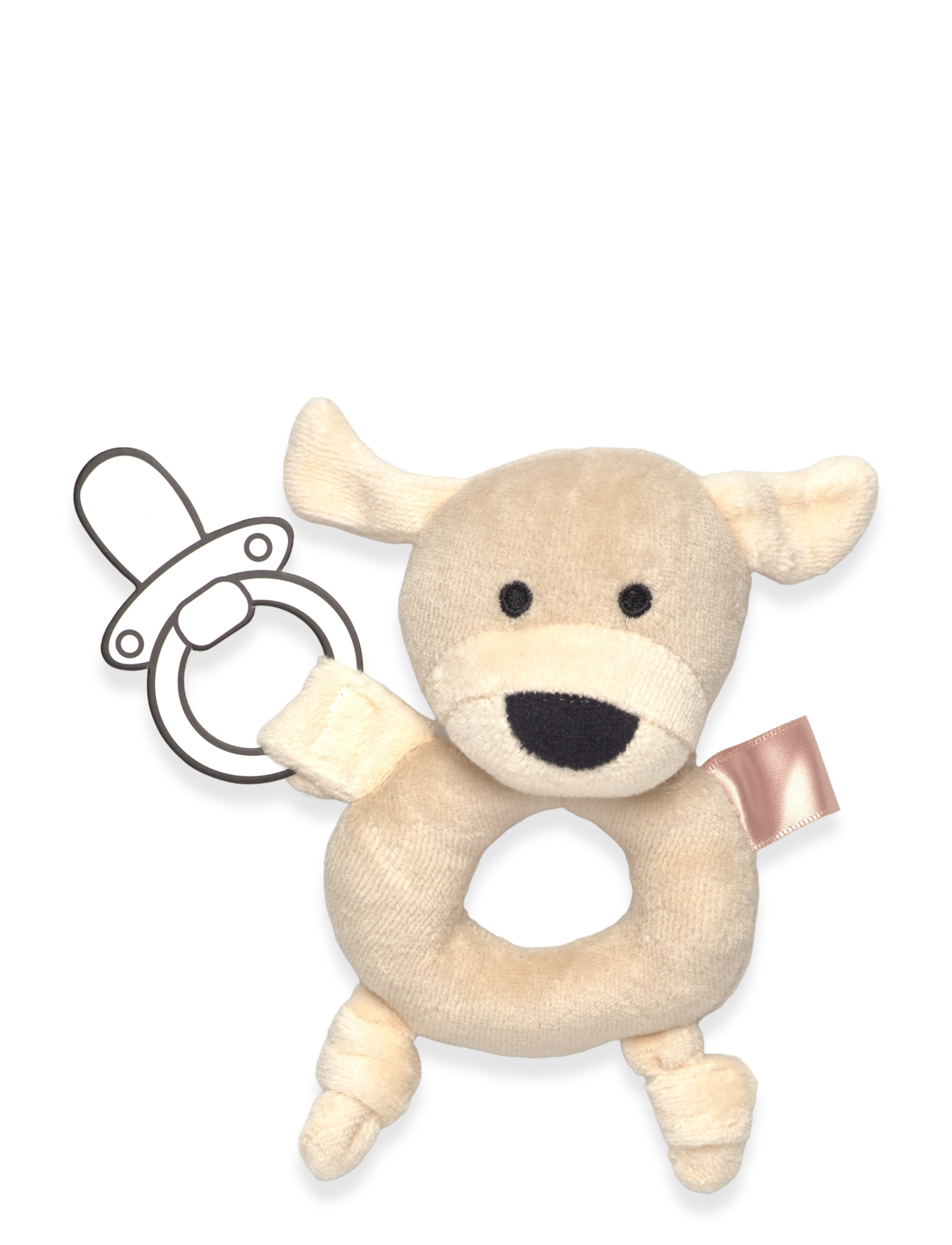 GEGGAMOJA Ring Rattle Patterned - One Size - Kinder