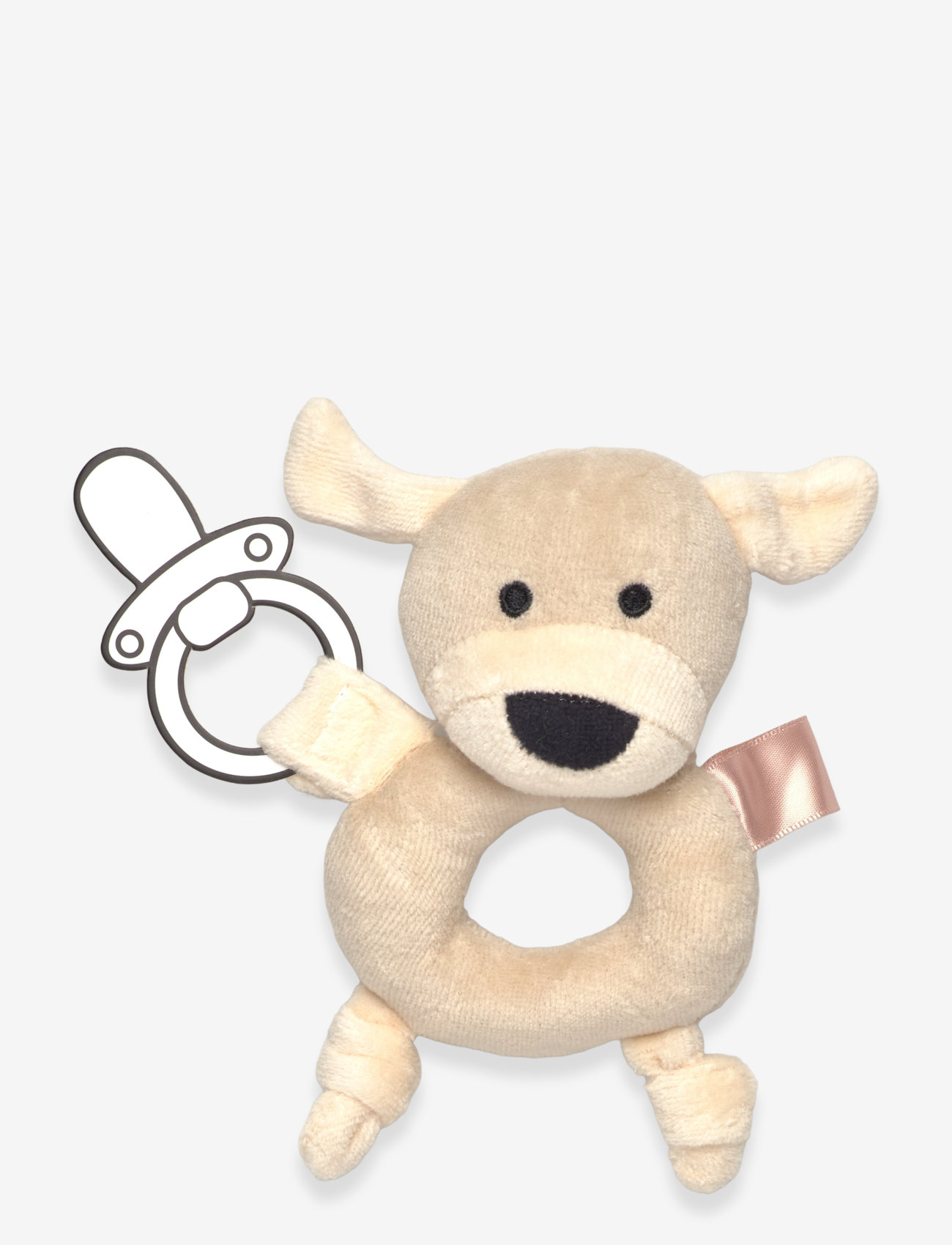 Geggamoja - Ring Rattle - rangler - beige doddi - 0