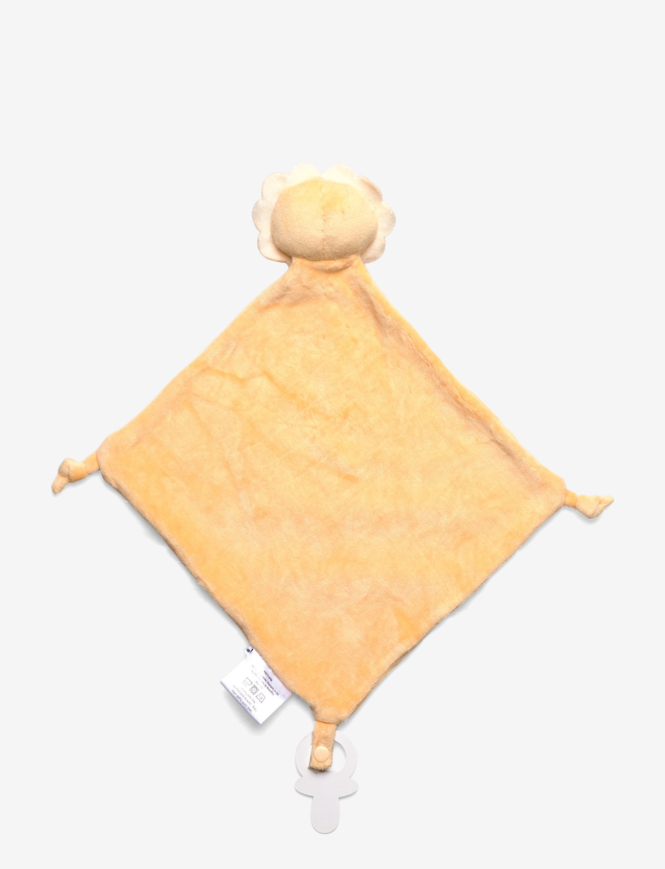 Geggamoja - Velour Blanket Yellow Lion - kocyki - yellow lion - 1