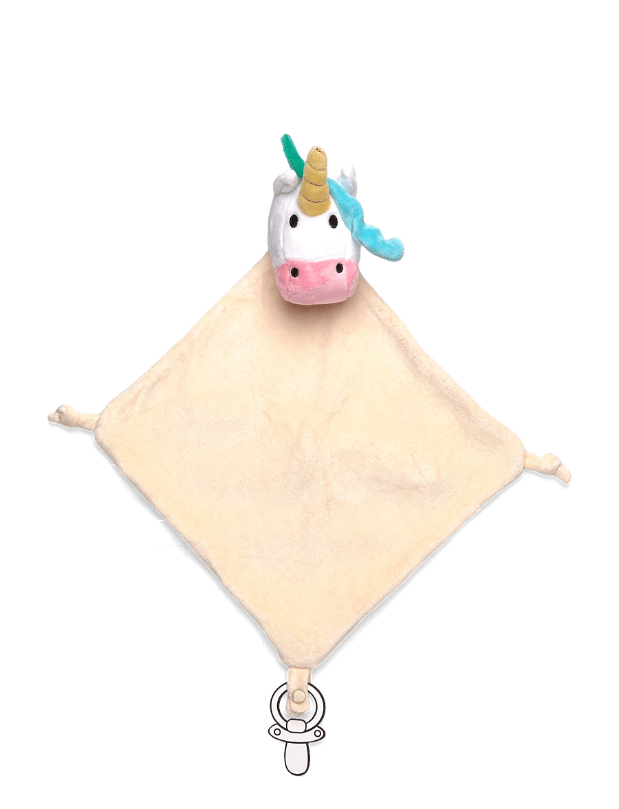 Geggamoja - Velour blanket Pink unicorn - kaisutekid - unicorn - 0