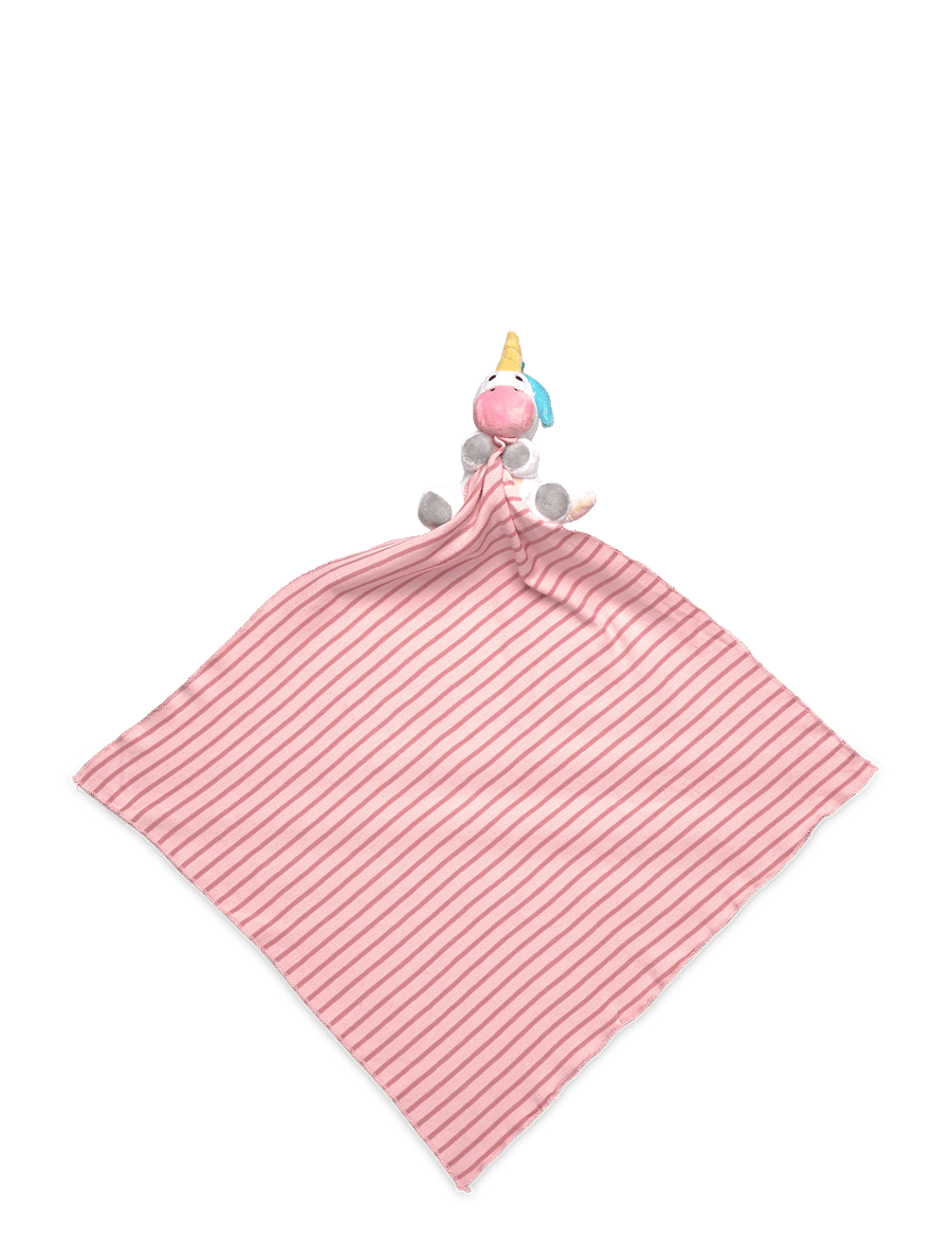 Geggamoja - Blanket striped Unicorn - kocyki - unicorn mix - 0