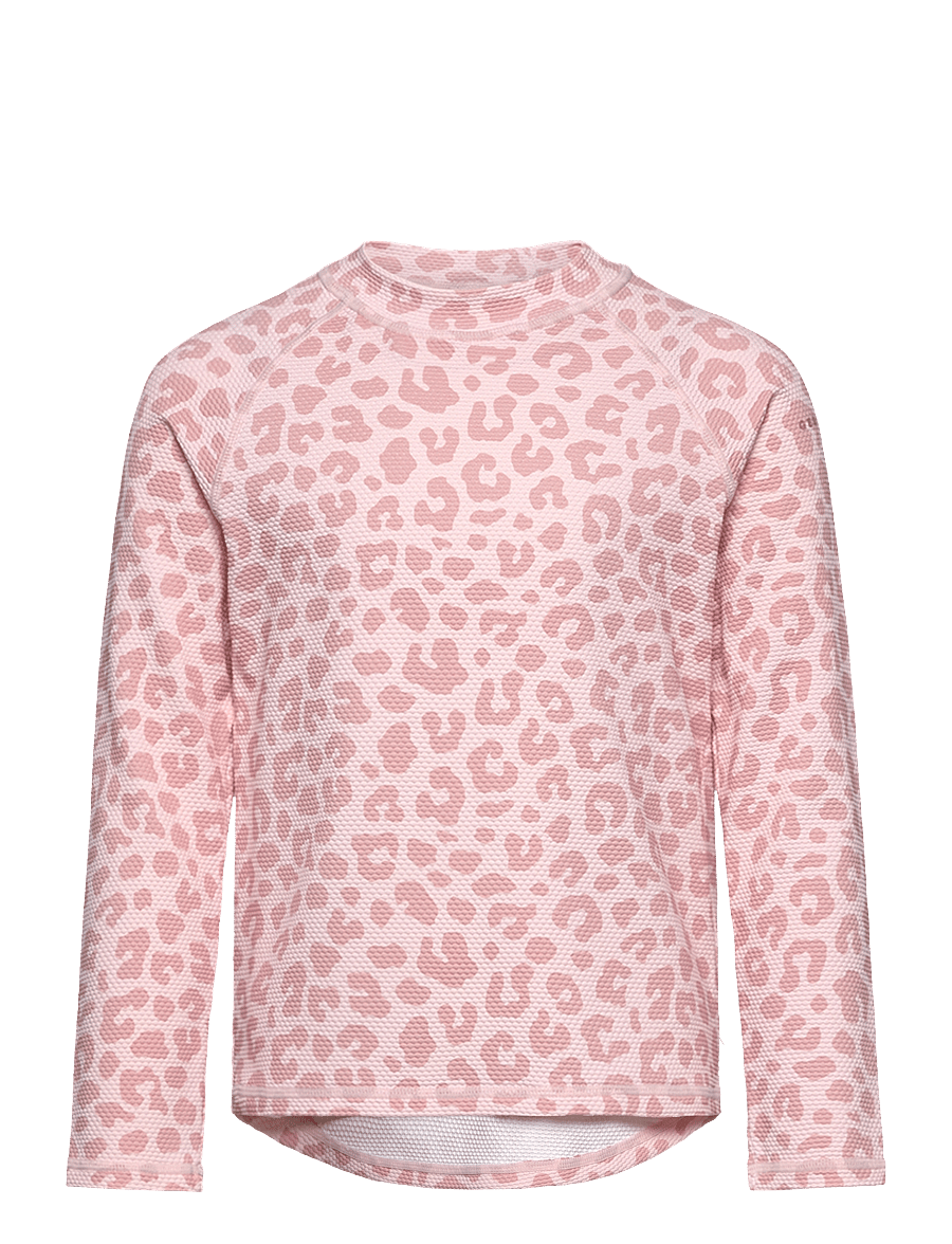 Geggamoja - UV Sweater Pink Leo - badtoppar - pink leo - 1
