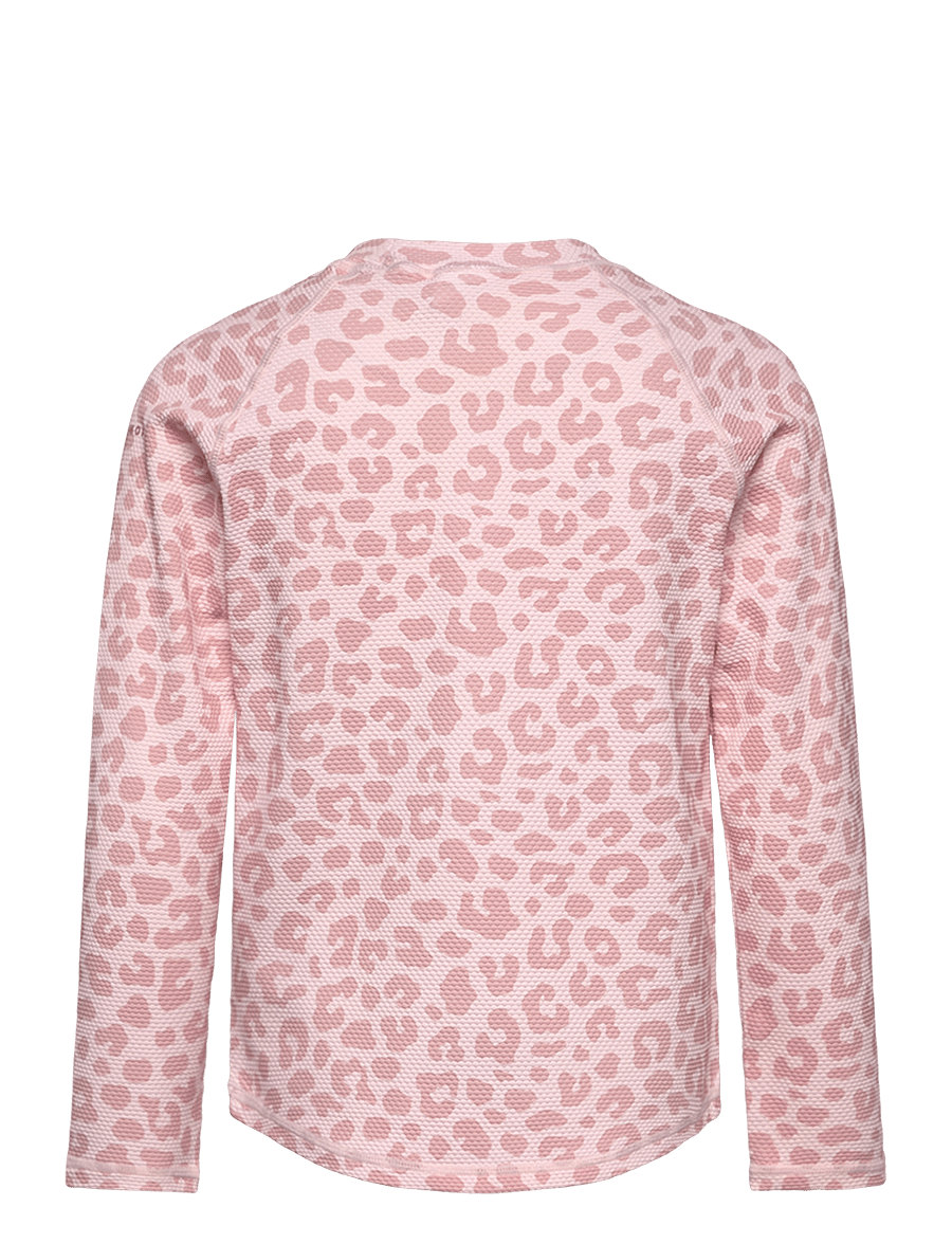 Geggamoja - UV Sweater Pink Leo - badtoppar - pink leo - 2