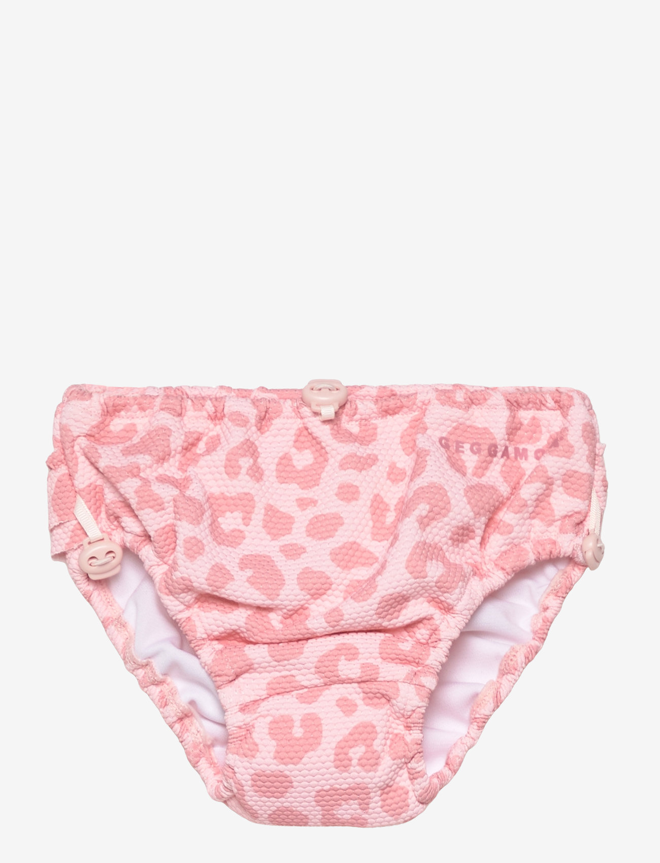 Geggamoja - UV Baby Swim Pant Pink Leo - swim diapers - pink leo - 1