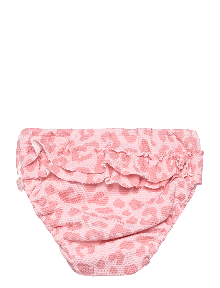 Geggamoja - UV Baby Swim Pant Pink Leo - couches de bain - pink leo - 2