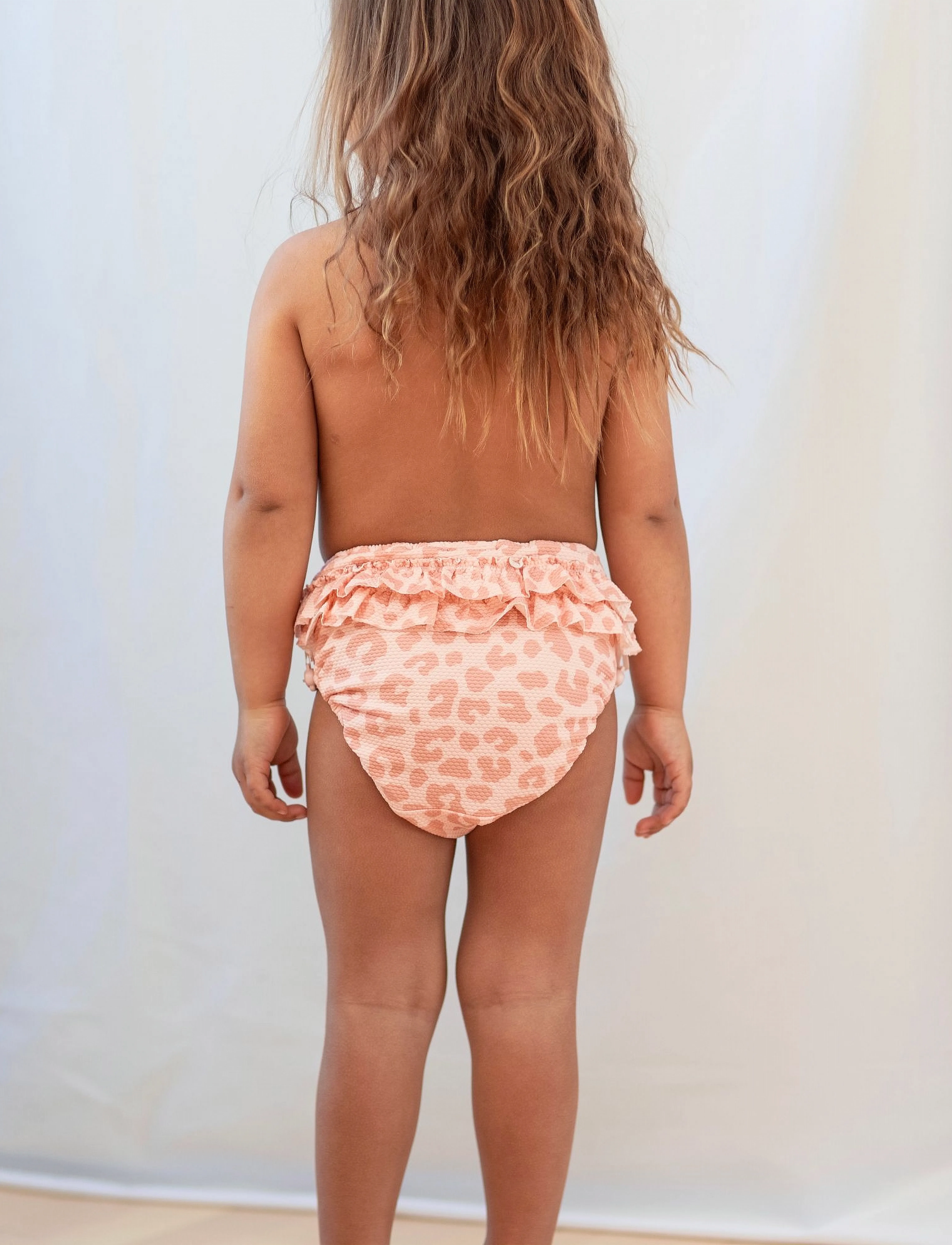 Geggamoja - UV Baby Swim Pant Pink Leo - couches de bain - pink leo - 3