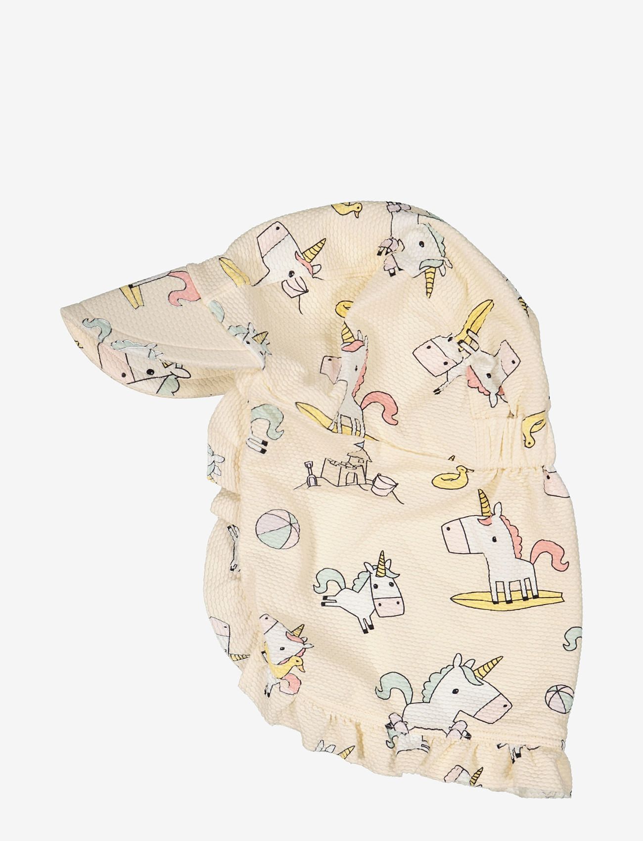 Geggamoja - UV Hat - accessories - beige - 0