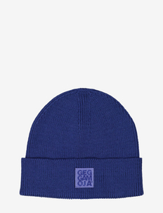 Knitted beanie patched, Geggamoja