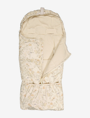 Geggamoja - Geggamoja X Mrs Mighetto Sleepy bag Flower forest - baby sleeping bags - beige - 1