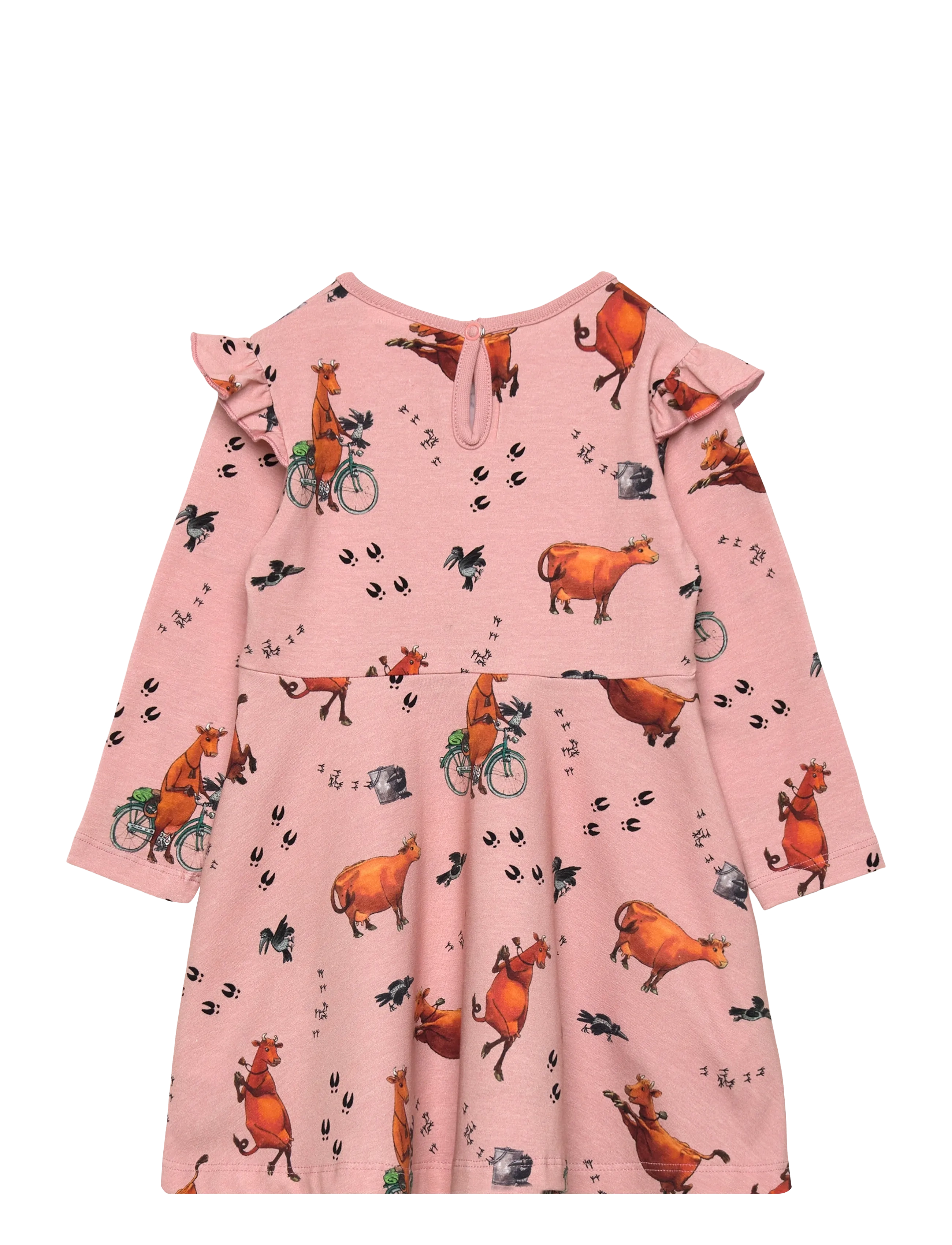 Geggamoja - Mamma Mu Flared dress Blush pink - pink - 1