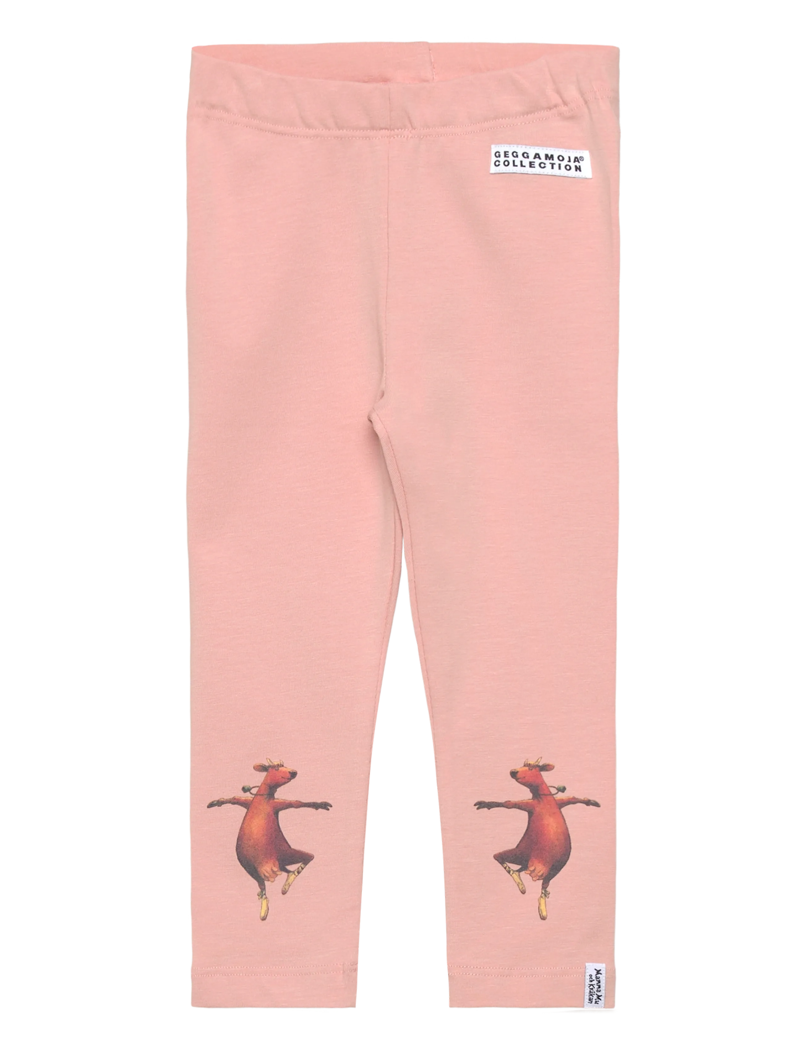 GEGGAMOJA Mamma Mu Leggings Blush Pink Pink - 74/80 - Kinder