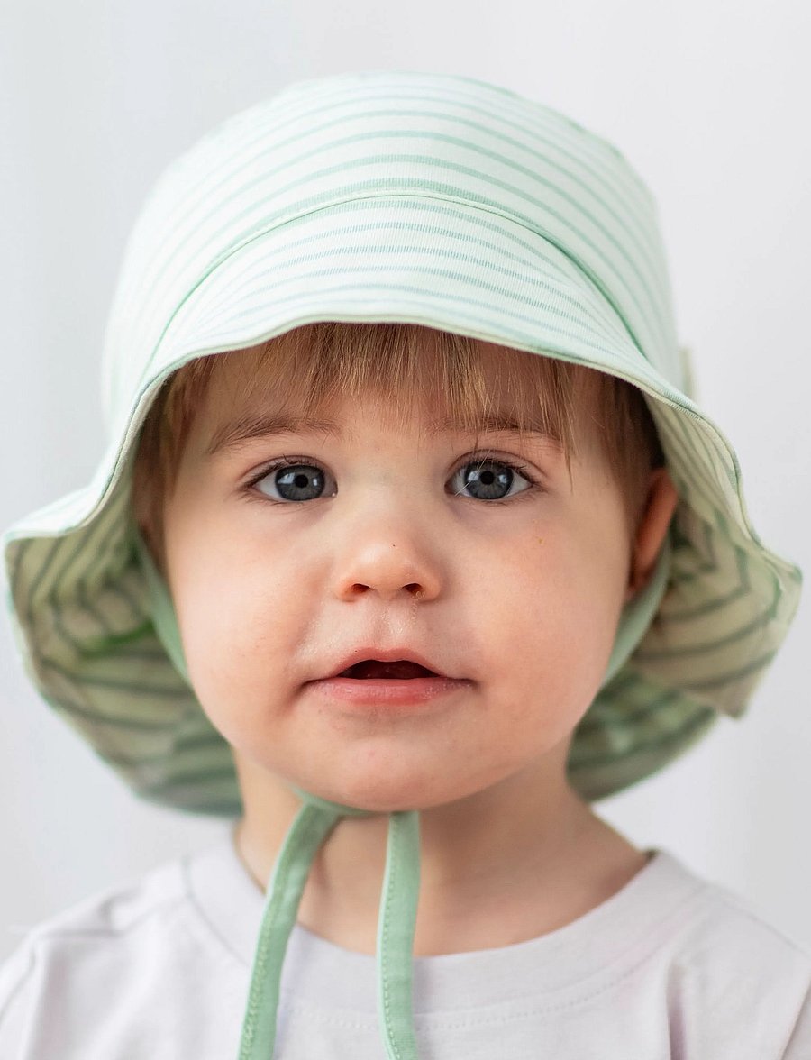 Geggamoja - Sunny hat Classic - sólhattar - l.green/green - 0