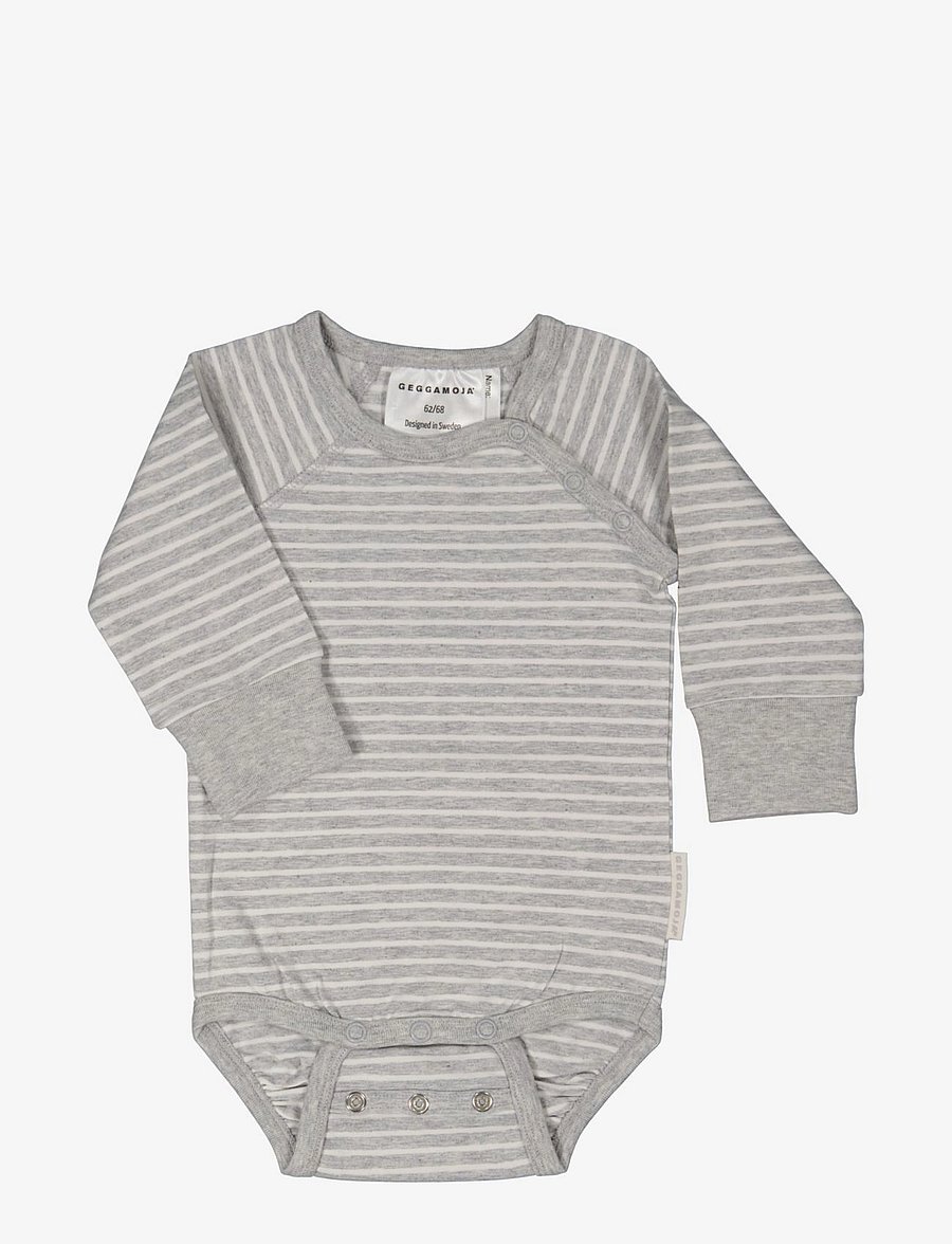 Geggamoja - Baby Body Classic - bodies à manches longues - grey - 0