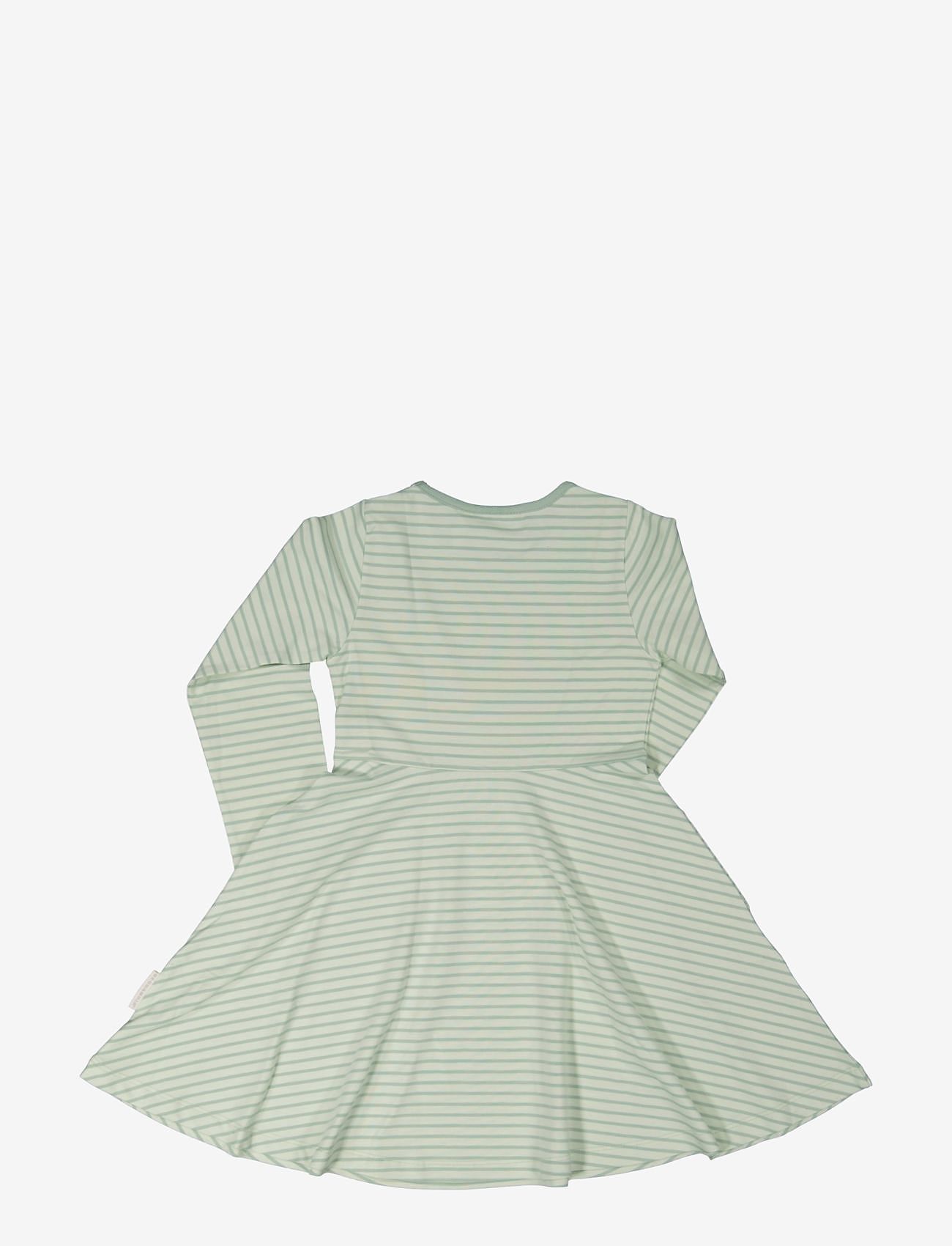 Geggamoja - Flared Dress Classic - langärmelige babykleider - green - 1