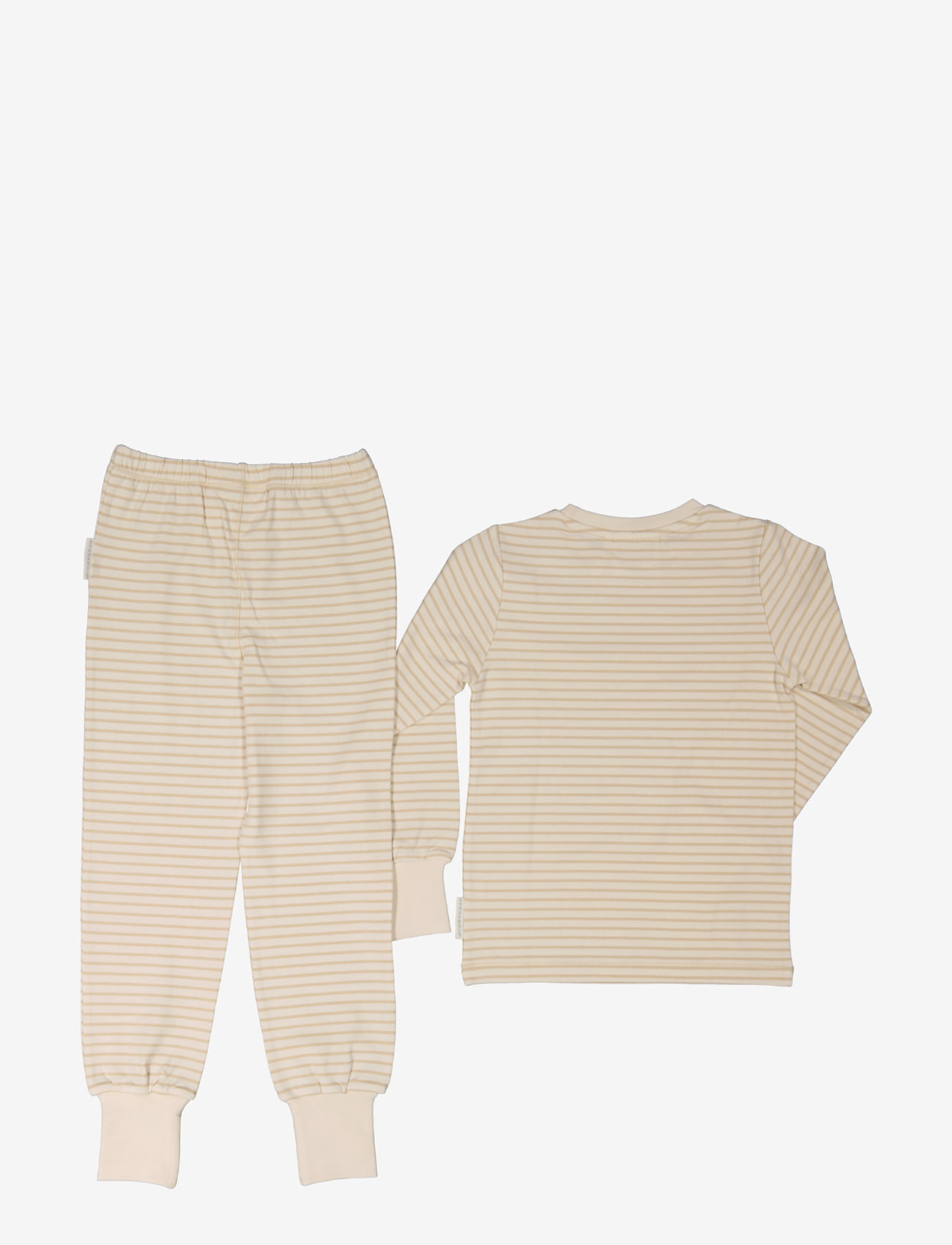 Geggamoja - Two pcs pyjamas Classic - sets - beige - 1