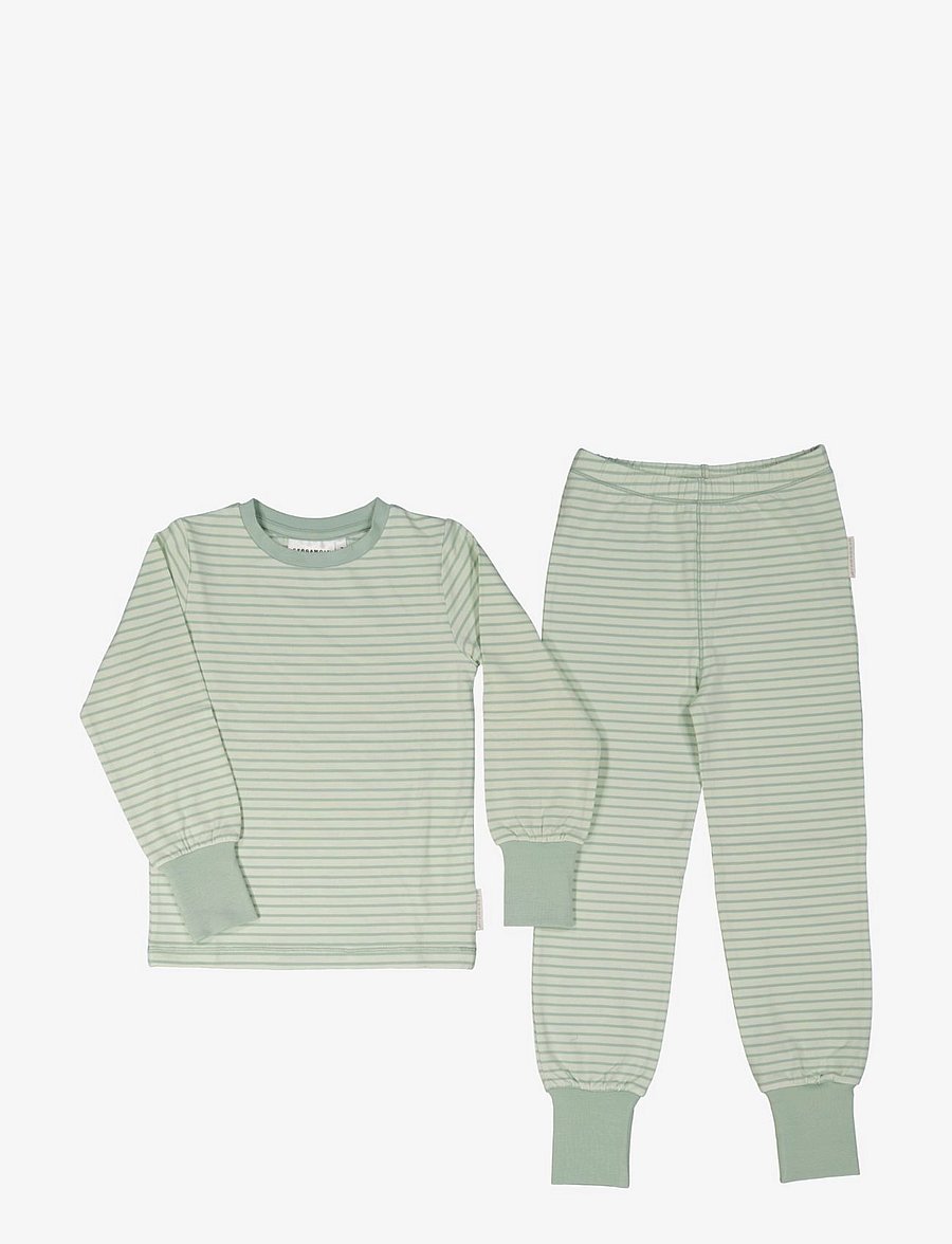 Geggamoja - Two pcs pyjamas Classic - sett - green - 1